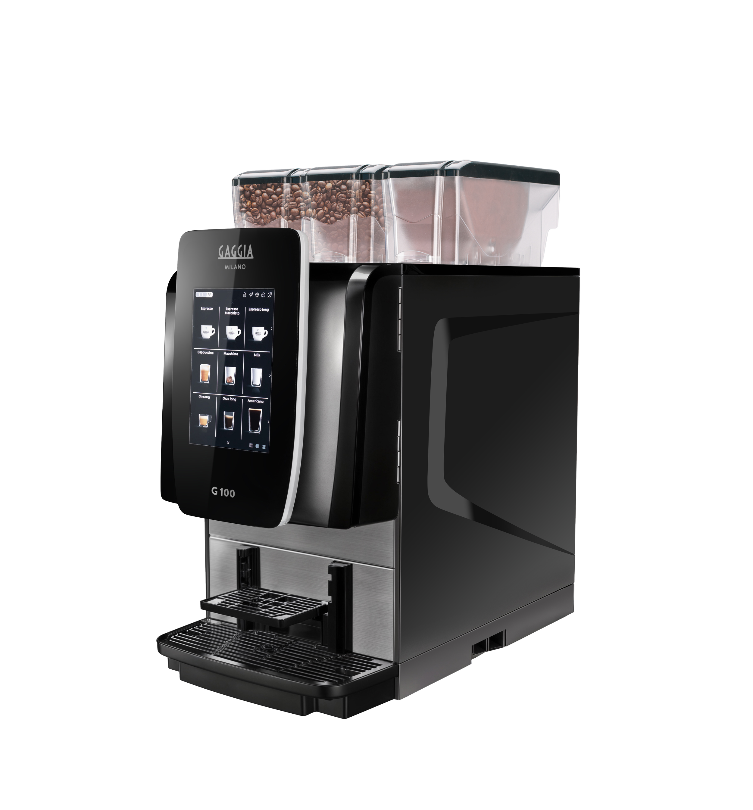 G100 - Kapasitet: 100 kopper/dag