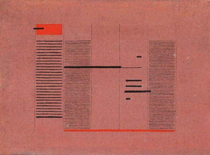 Acrilico No. 5, acrylic on canvas (1975) by Bice Lazzari ©Sotheby’s