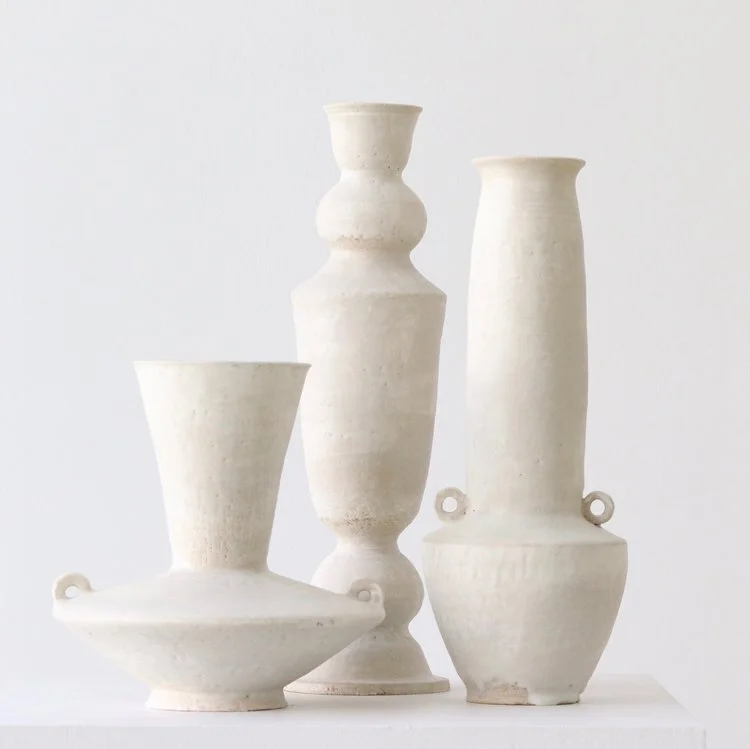 Ceramic vessels by Danny Kaplan