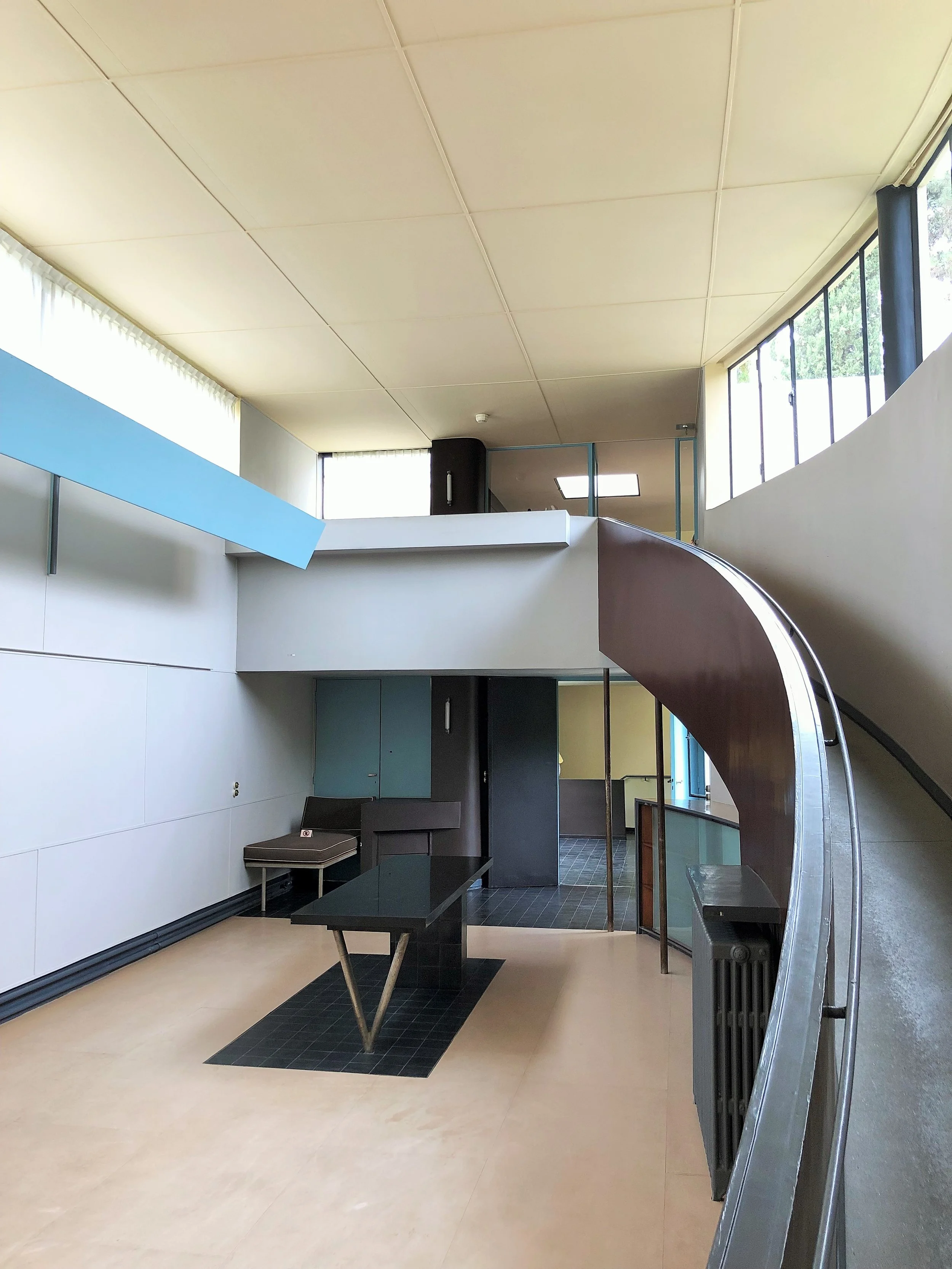 The gallery, Maison La Roche, by Le Corbusier Photograph ©The London List