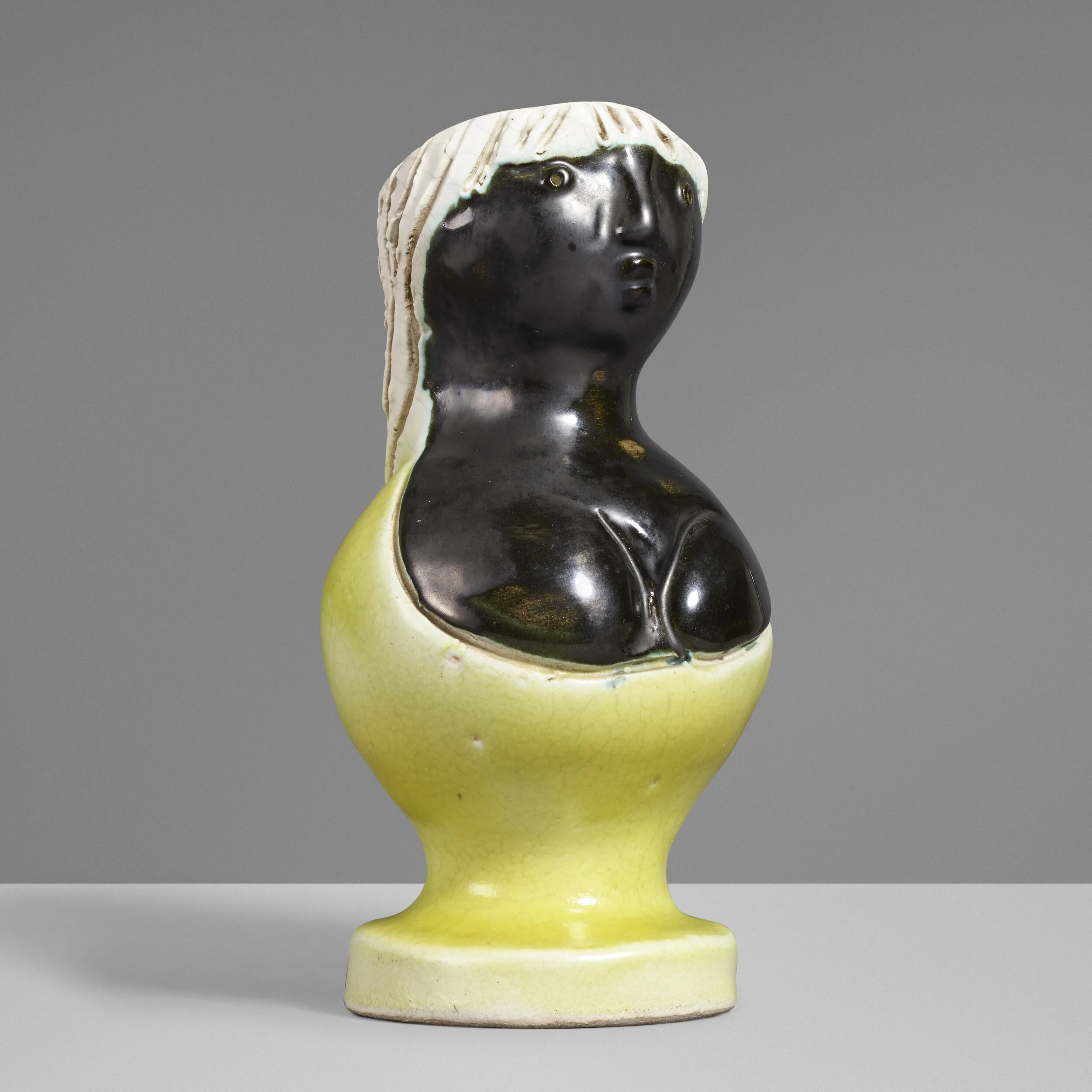 Femme à nichons, vase, glazed stoneware (1948) by Georges Jouve Photograph: ©WrightAuctions