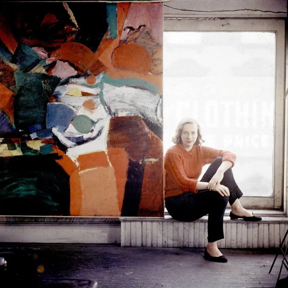 Second-Sex Abstract Expressionist