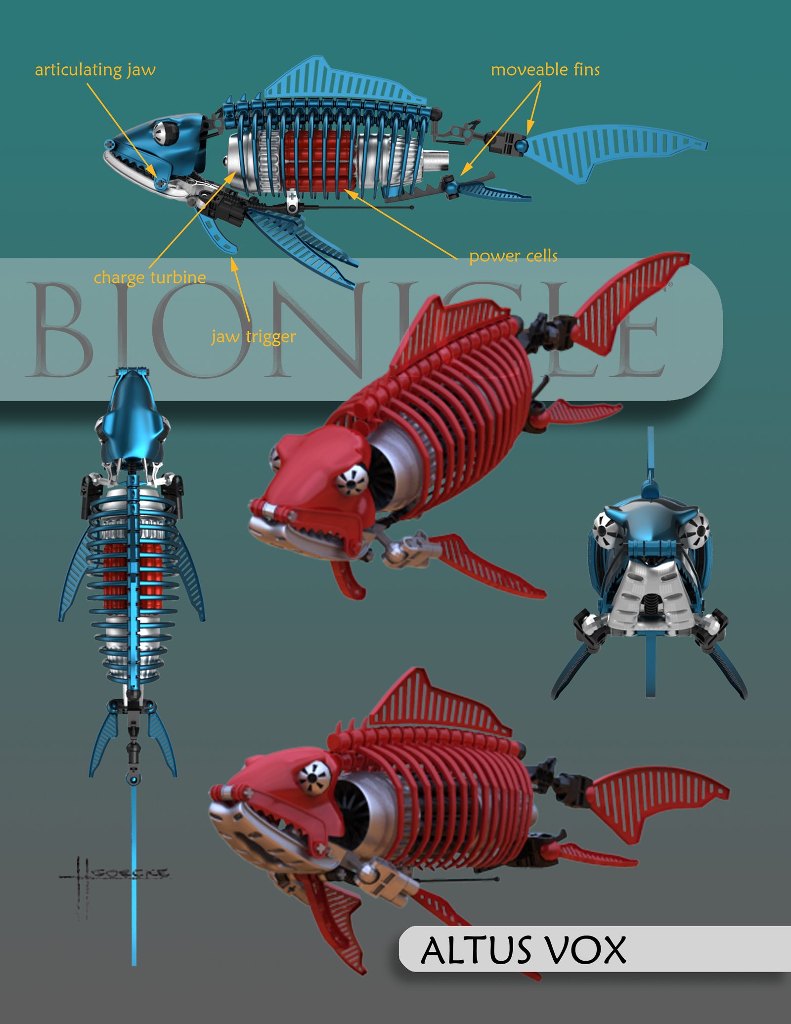 Concept Work Done for Lego