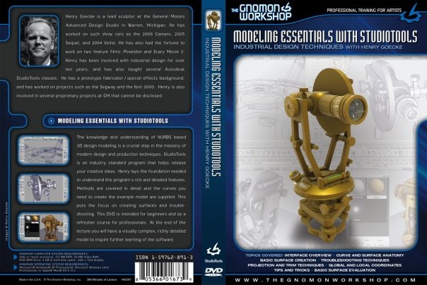 A Training DVD I released through Gnomon Workshop