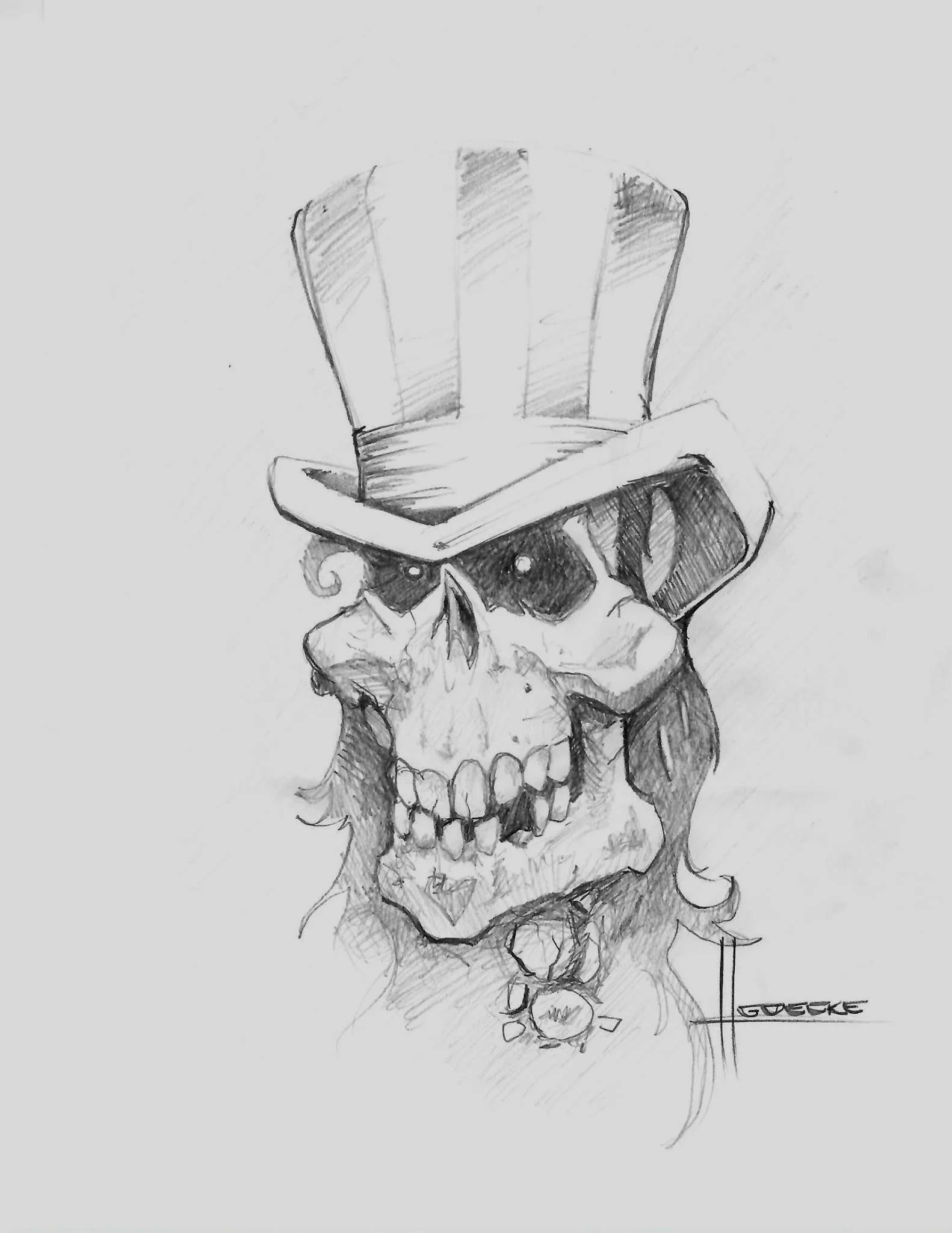 Showing Traditional Sketching Styles