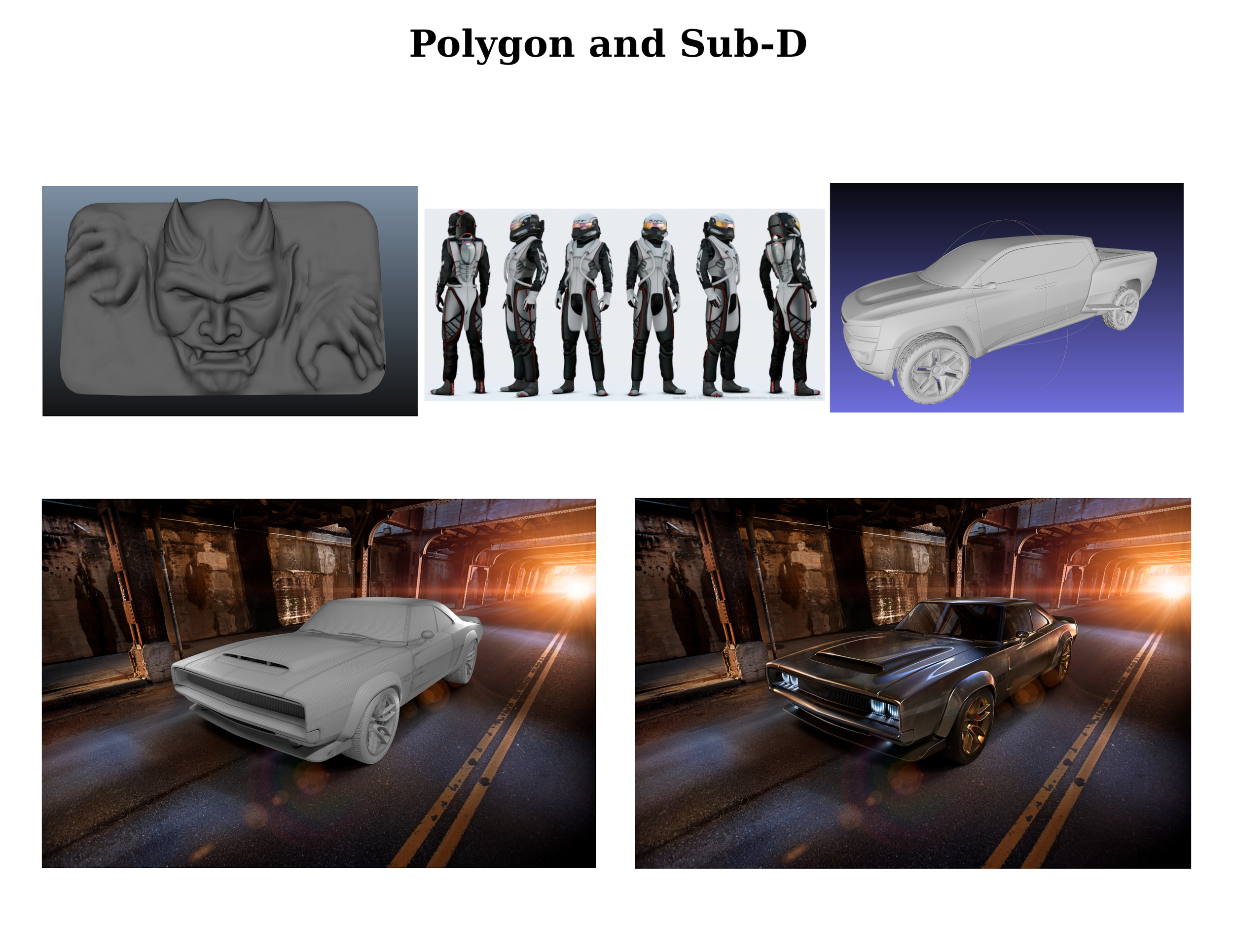 Examples of Polygon work I have done for Clients. 