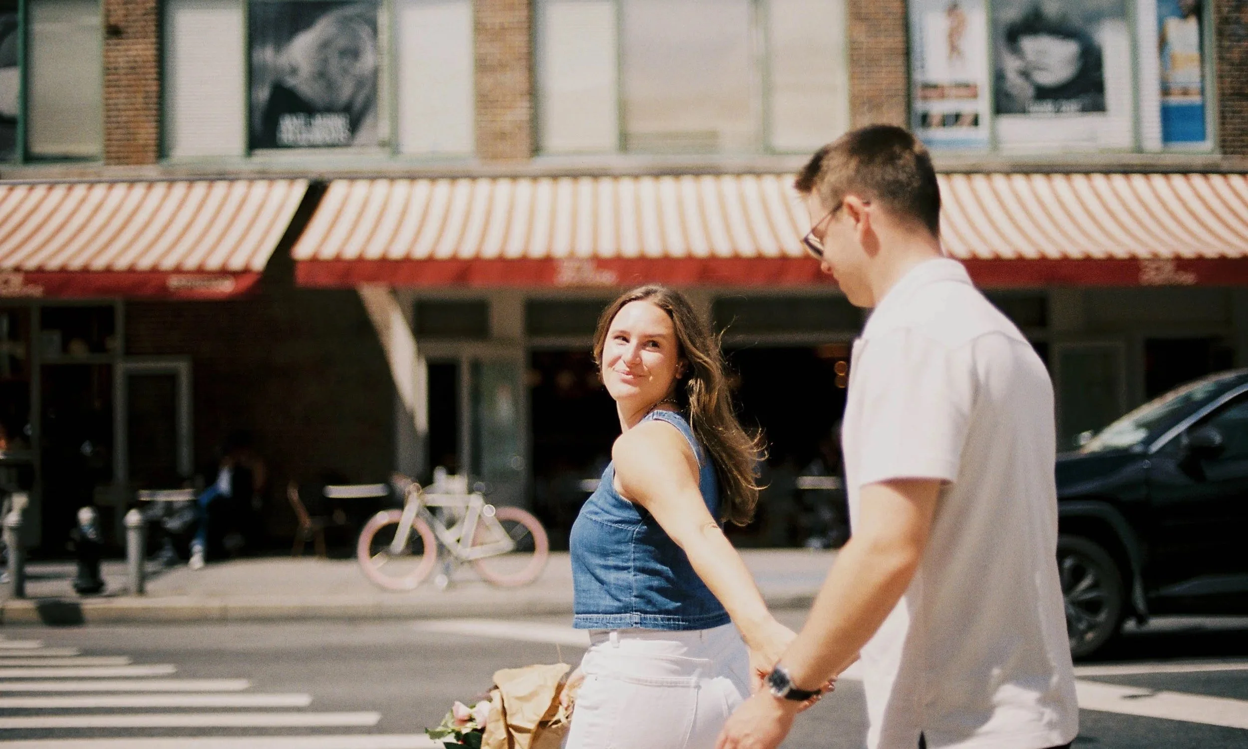 west village engagement session