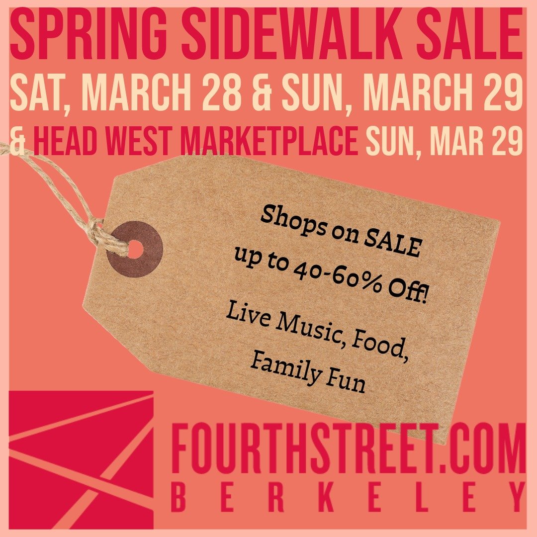 SPRING SIDEWALK SALE &amp; HEAD WEST MARKETPLACE
