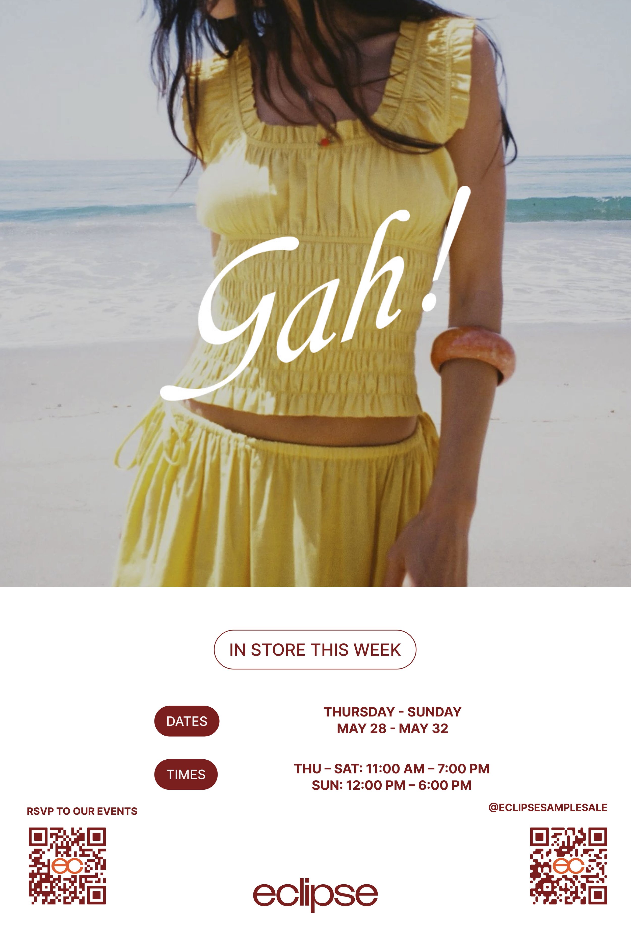 Lisa Says Gah - Sample Sale