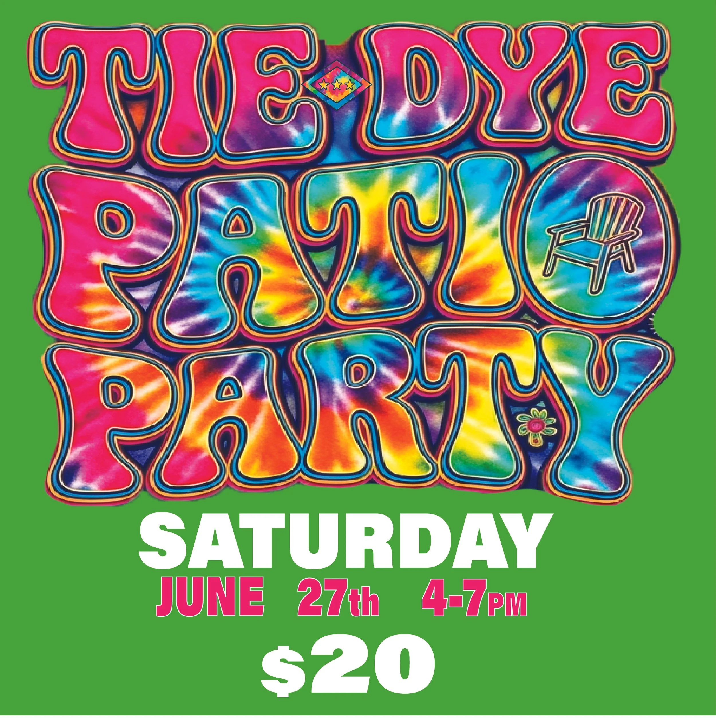 Tie Dye Patio Party