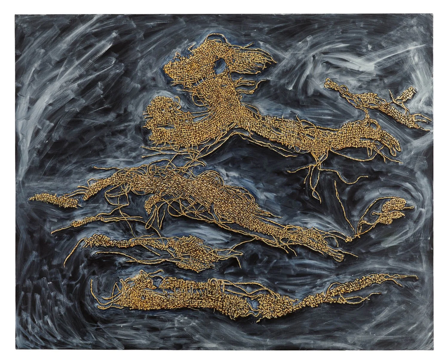 Dead Sea , 2024. Acrylic on linen. 53 x 66 inches (134.5 x 167.5 cm)