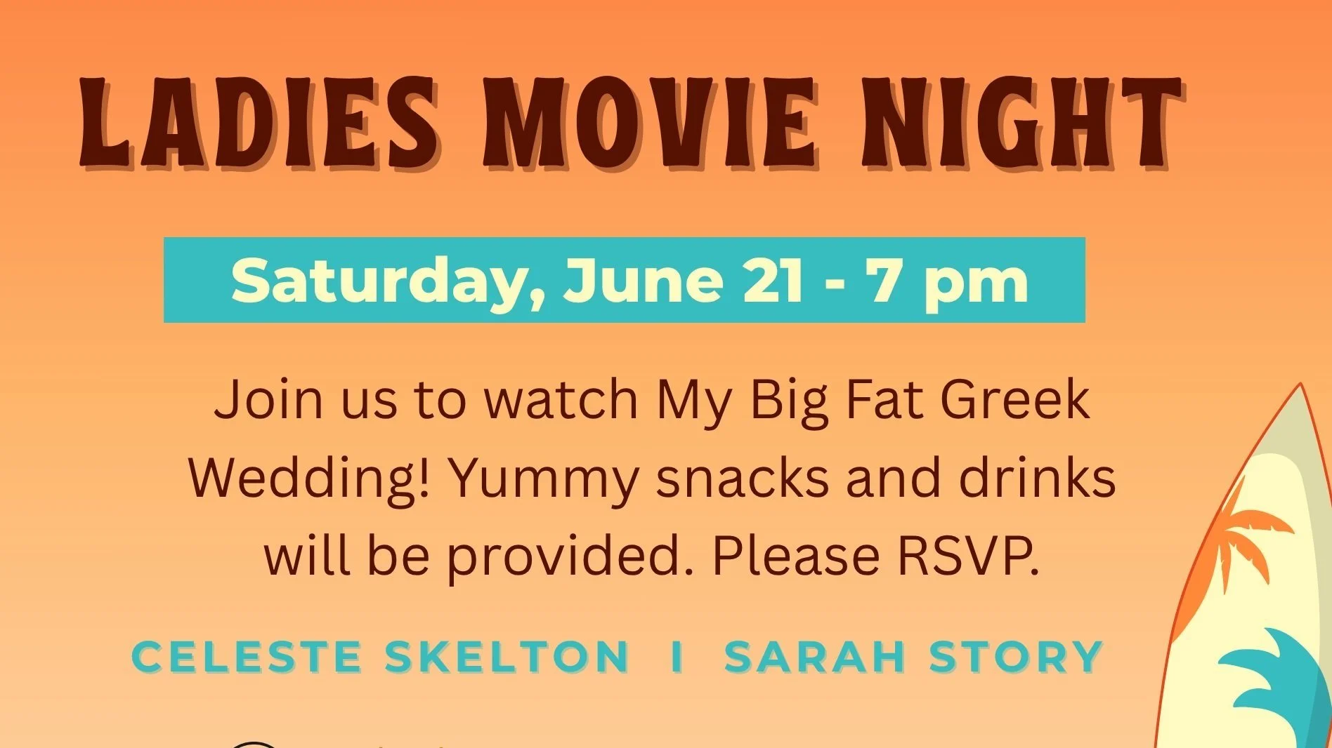 Ladies Movie Night