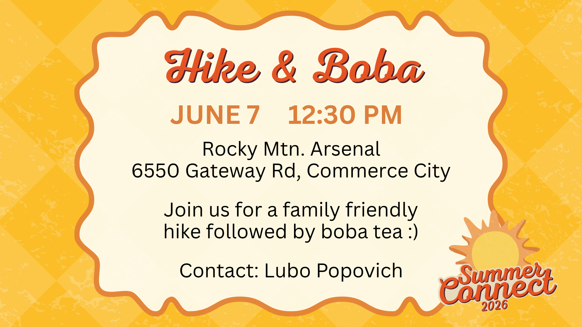 Hike and Boba