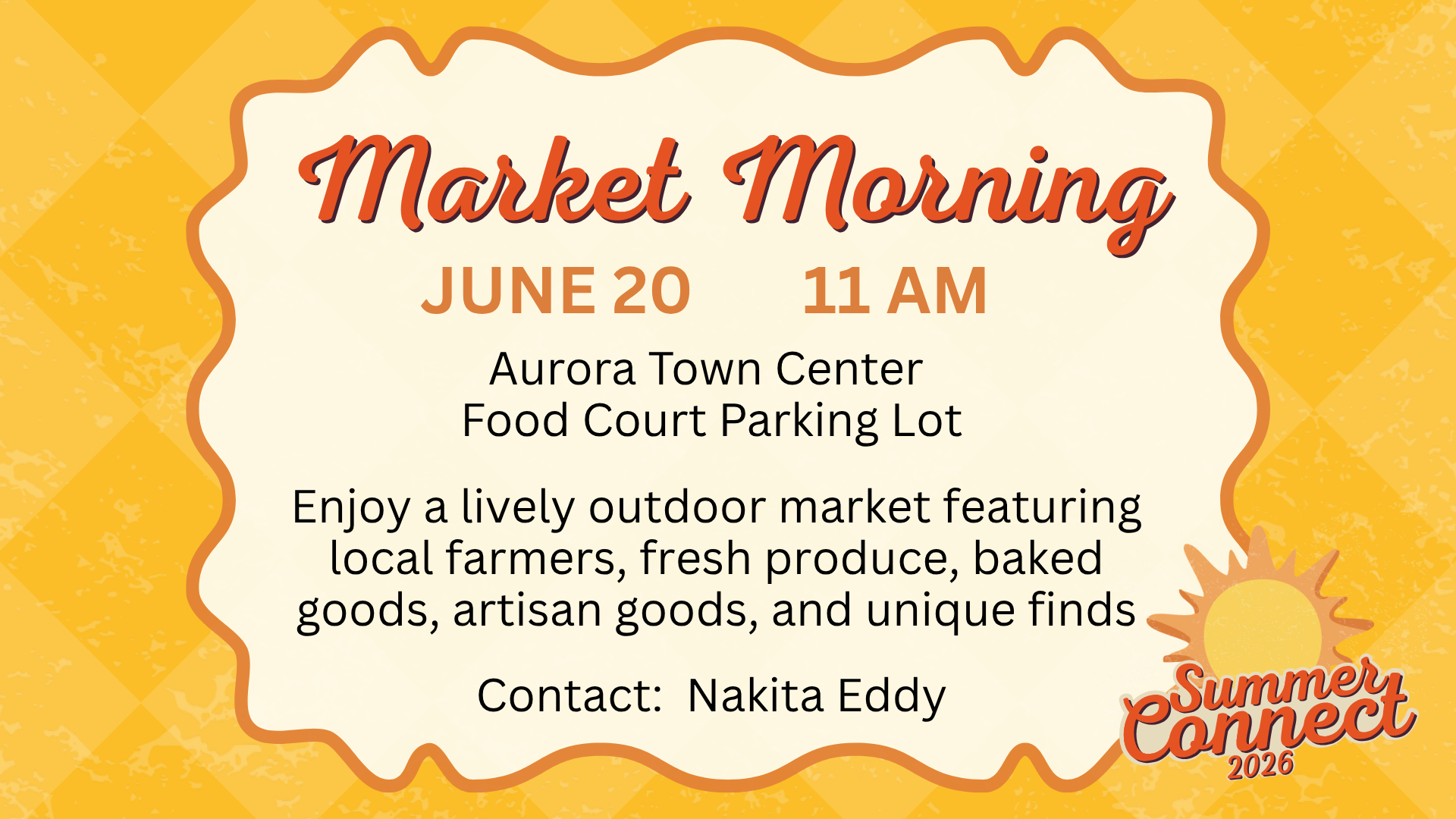 Aurora Market Morning