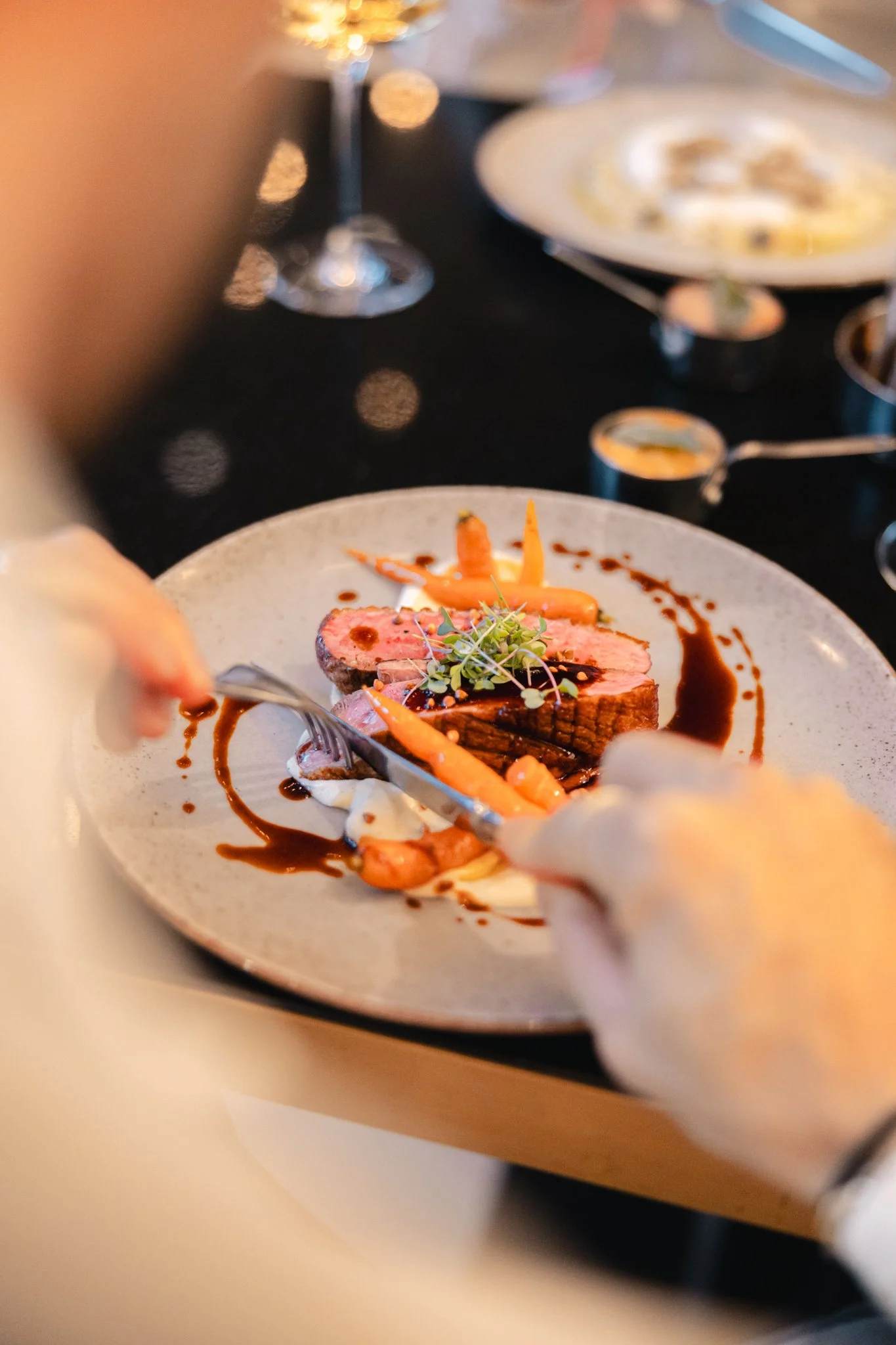 The Lonely Broccoli Christmas Dinner Beef Course.jpg