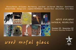 wood/metal/glass