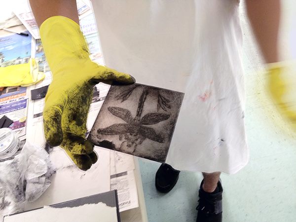 Printmaking Studio :: Self Guided Work Time