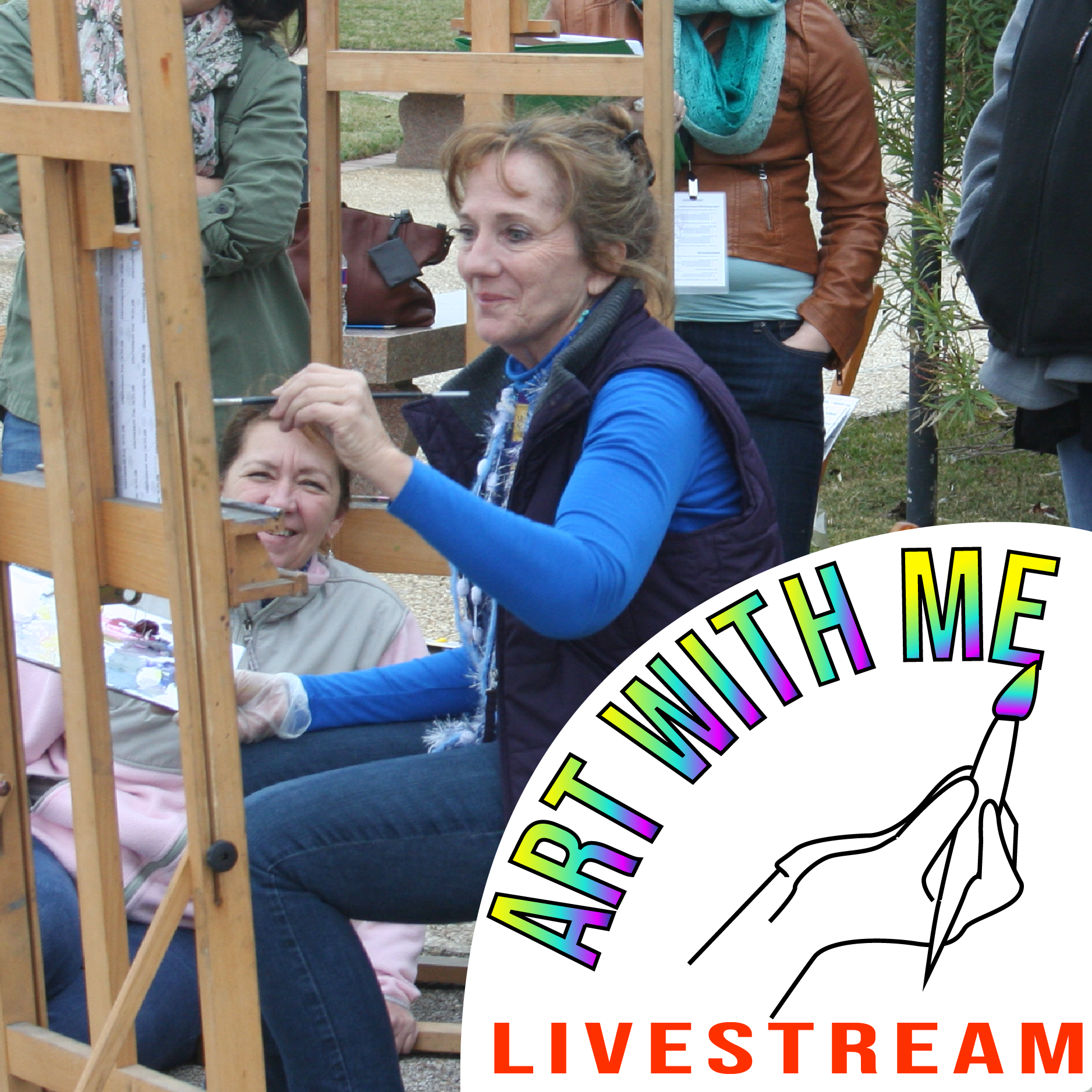 Art with Me LIVESTREAM: “3 Chances, with 1 Sketch” with V.... Vaughan