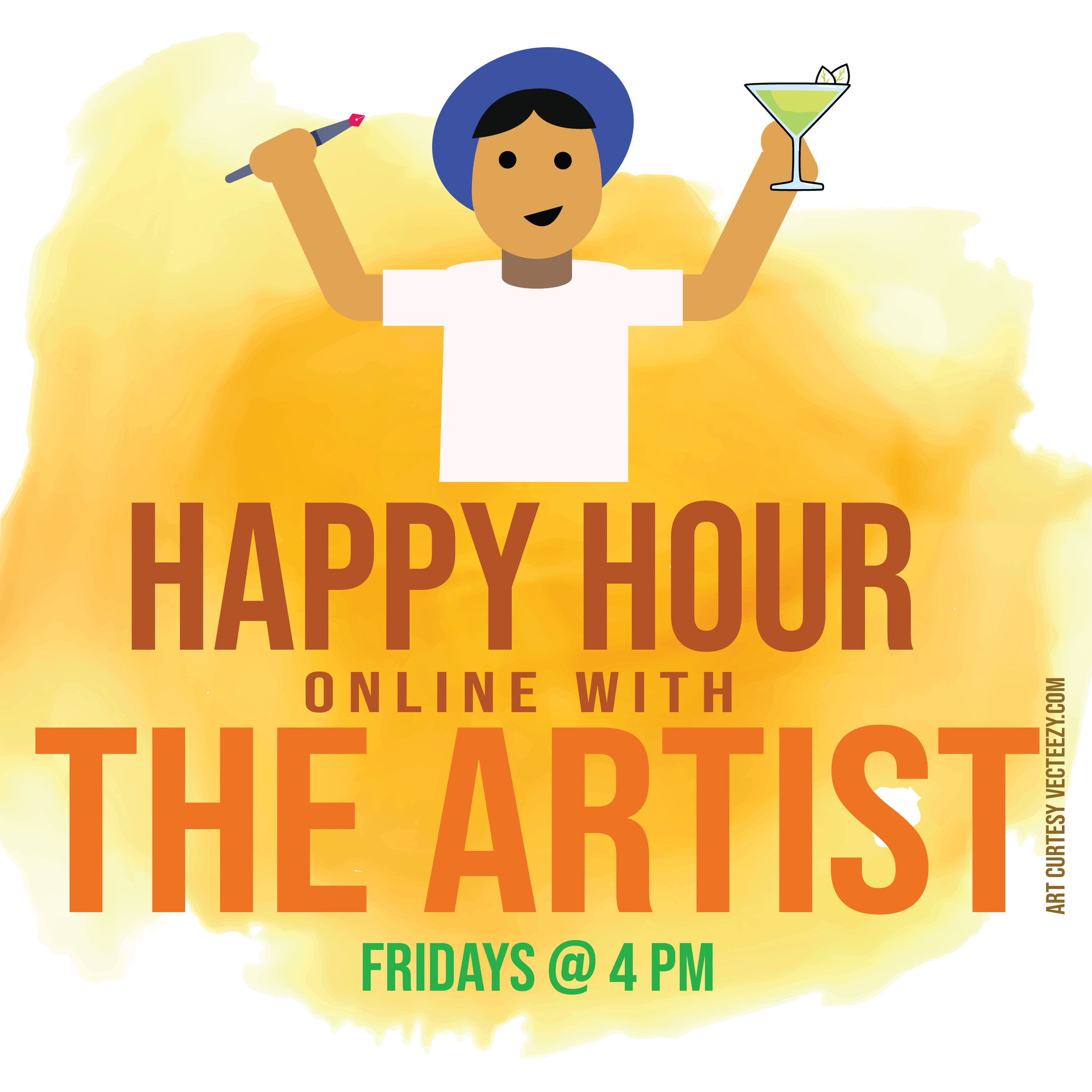 Happy Hour with the Artist: Guest TBA