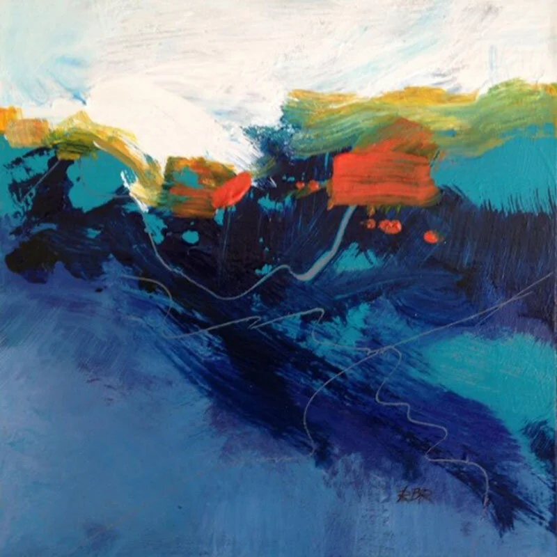 Abstract Painting :: Rebecca Bridges Rice
