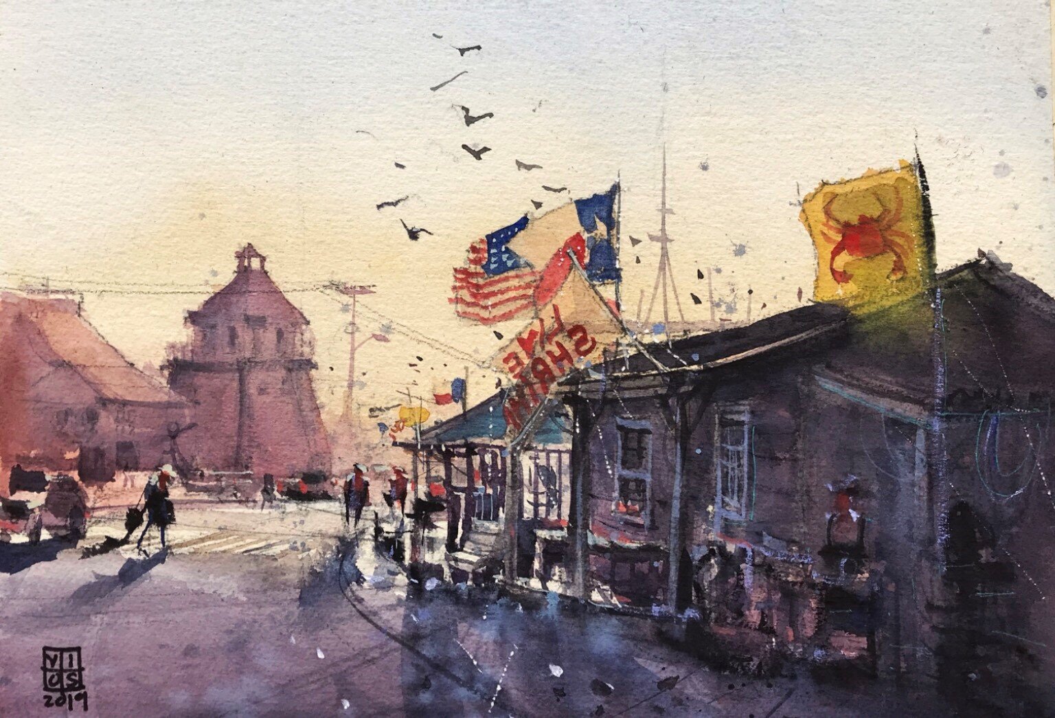 Richie Vios Watercolor Workshop 