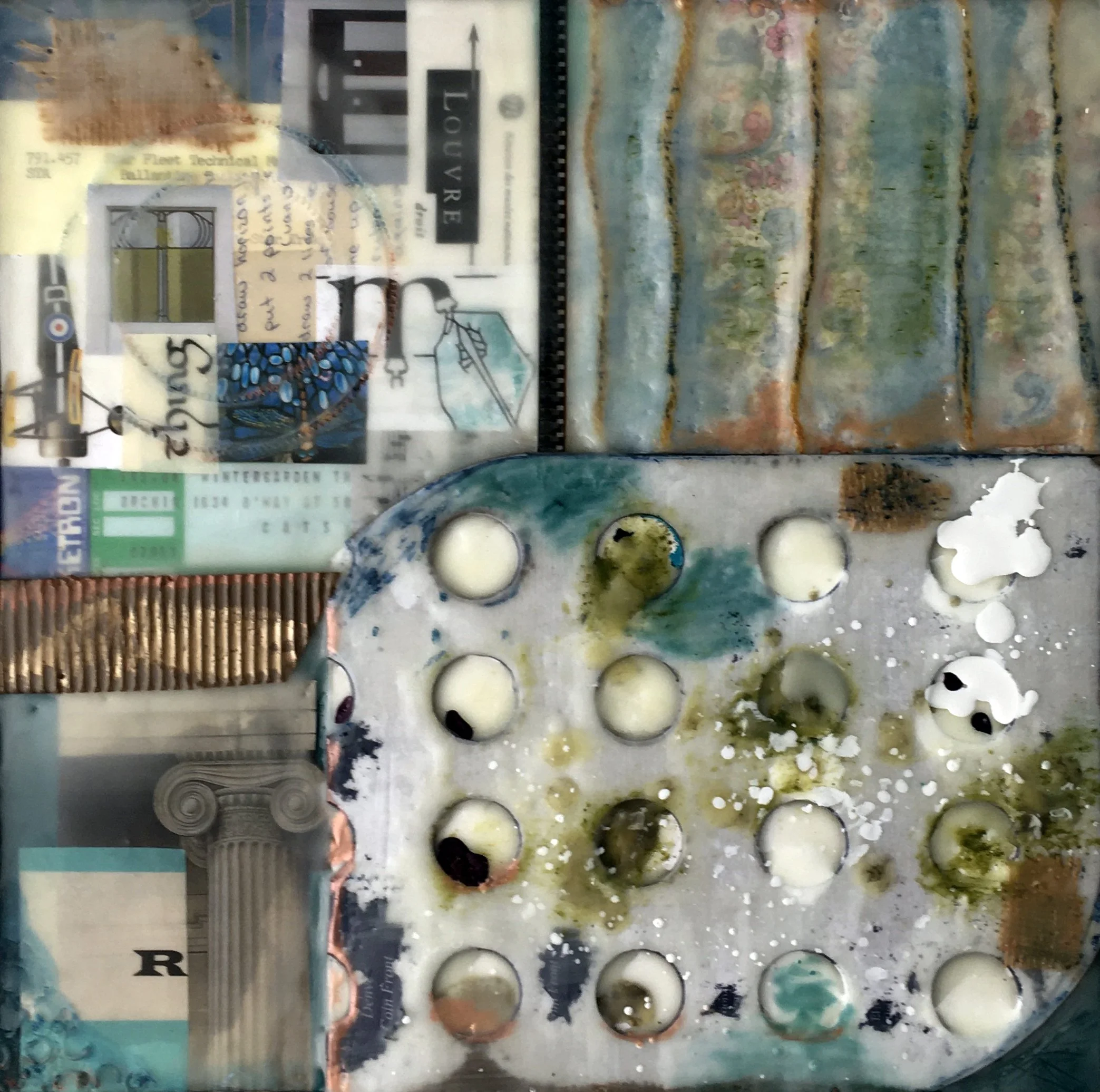 Luminous Layering: Introduction to Encaustics with Kelly Schaub Day 2