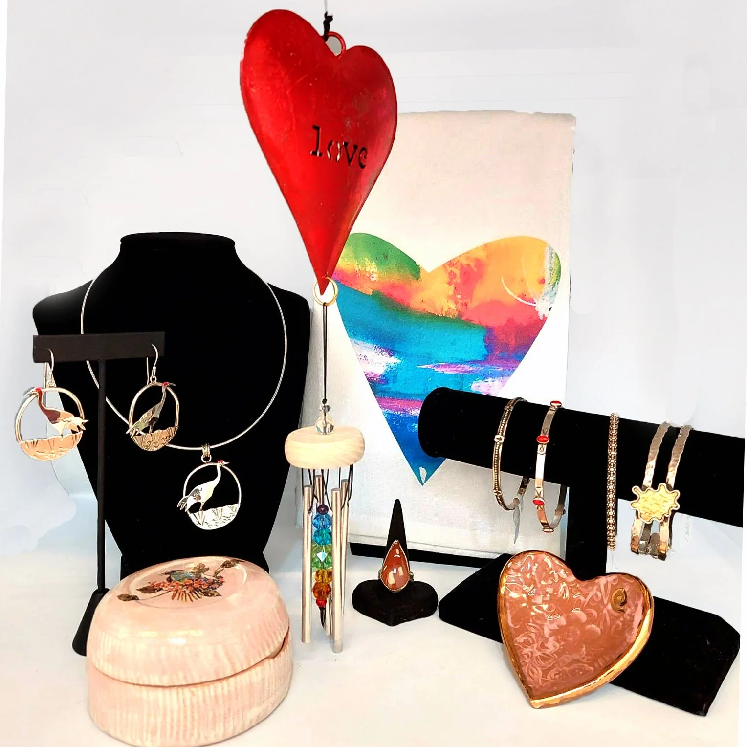 February is the month of Love, Whooping Cranes, and Ceramics!
