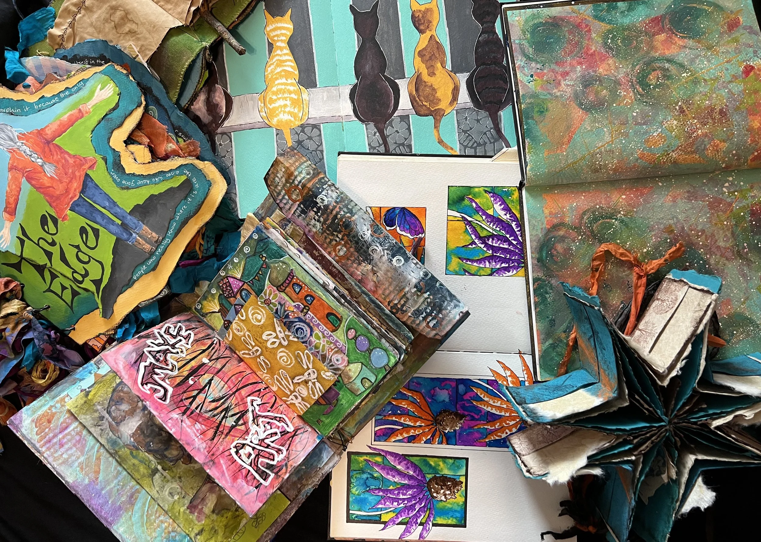 A Journey Through Visual Art Journaling with Sharen Chatterton and Karen Rester