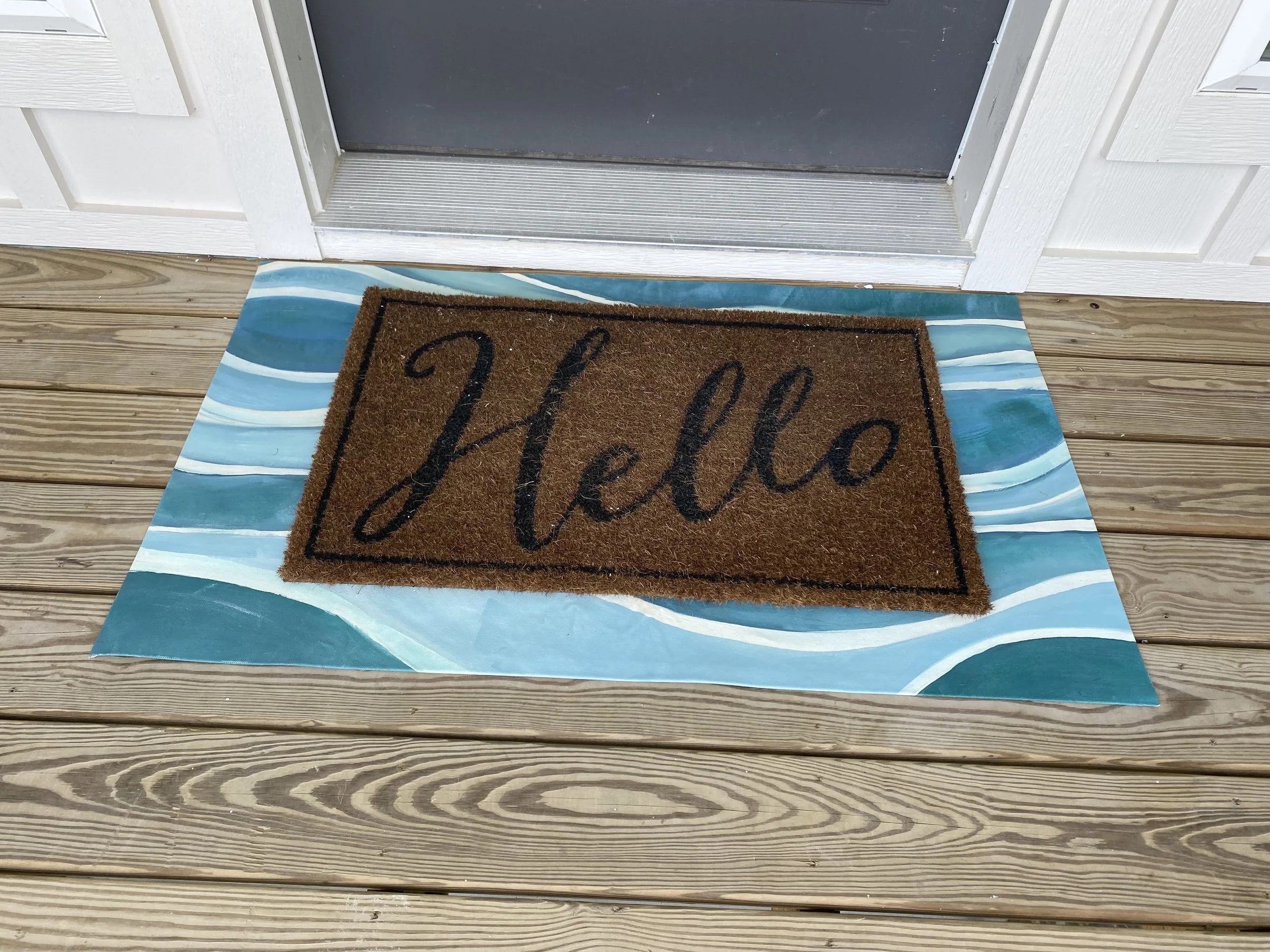 DIY Floor Cloth with Debbie Minns