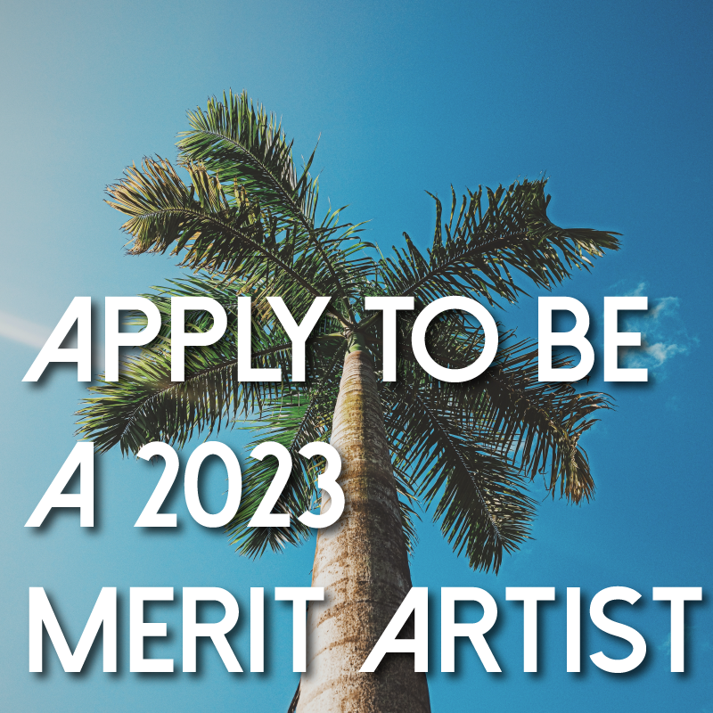 Invitation to Apply to be a Merit Artist