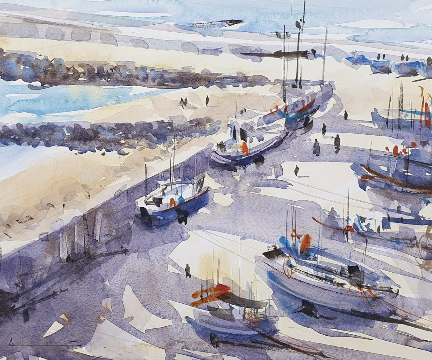 Interpretation in Watercolor with Ari de Goes in Collaboration with the Watercolor Society of South Texas