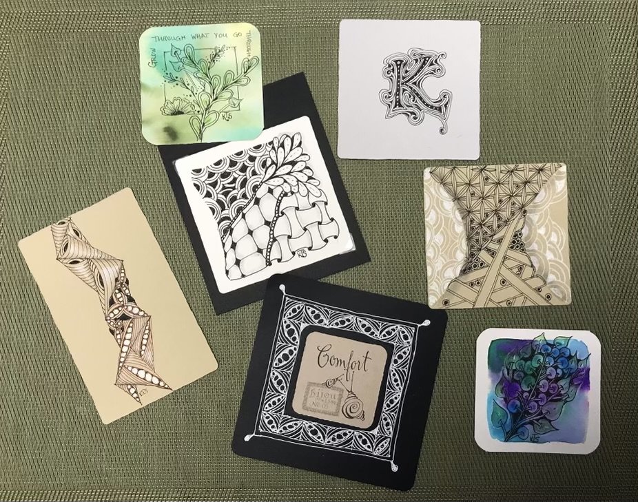 Adult Craft Kits - Learn to Zentangle