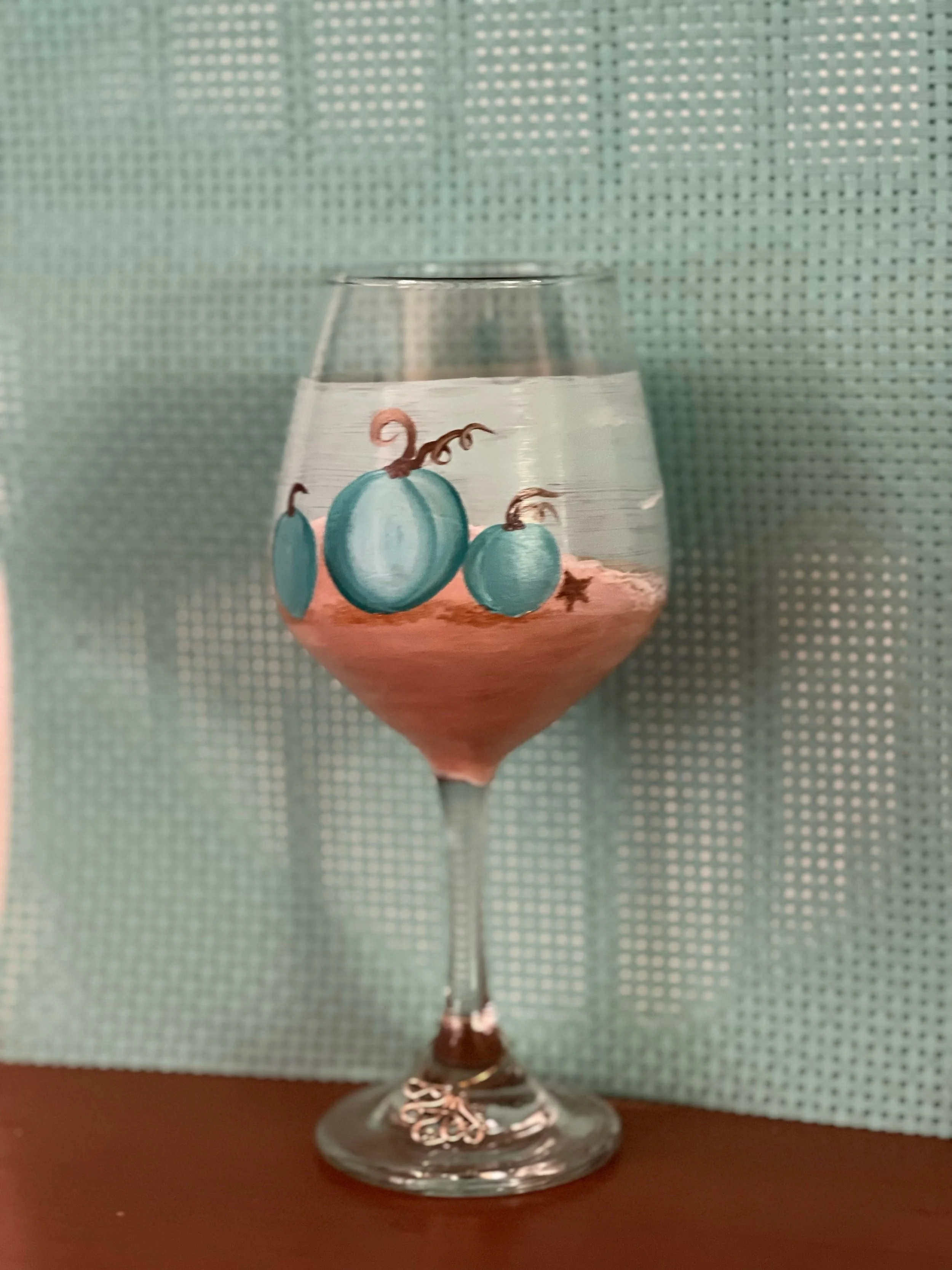 Fall for Painted Wine Glasses with Vanessa Splitter