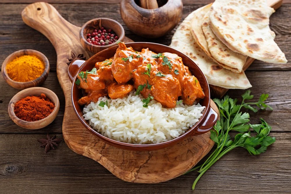 Tastes of India - Butter Chicken and Basmati Rice with Indian Beer and Wine Pairing Featuring Jatel Bhakta $89 for Members