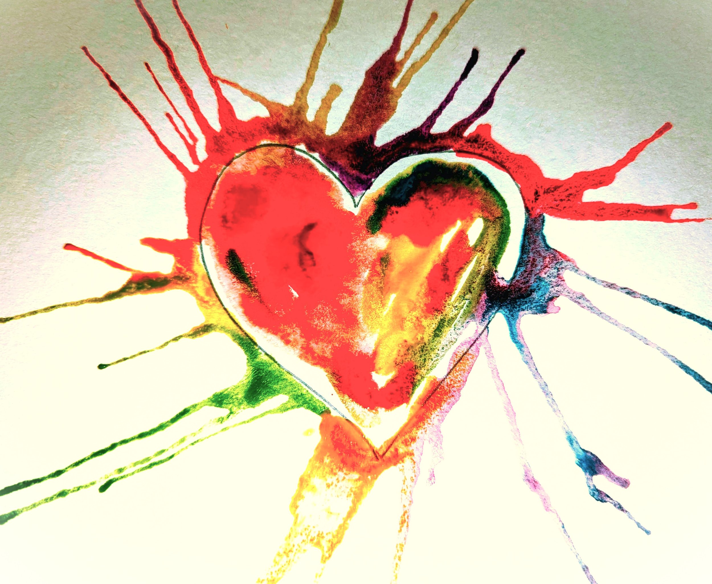Watercolor Valentine Cards.  Make a Card in Time for Valentine's Day!