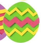 Happy Easter! Let's Make Foam Art Easter Eggs Just in Time for Easter!