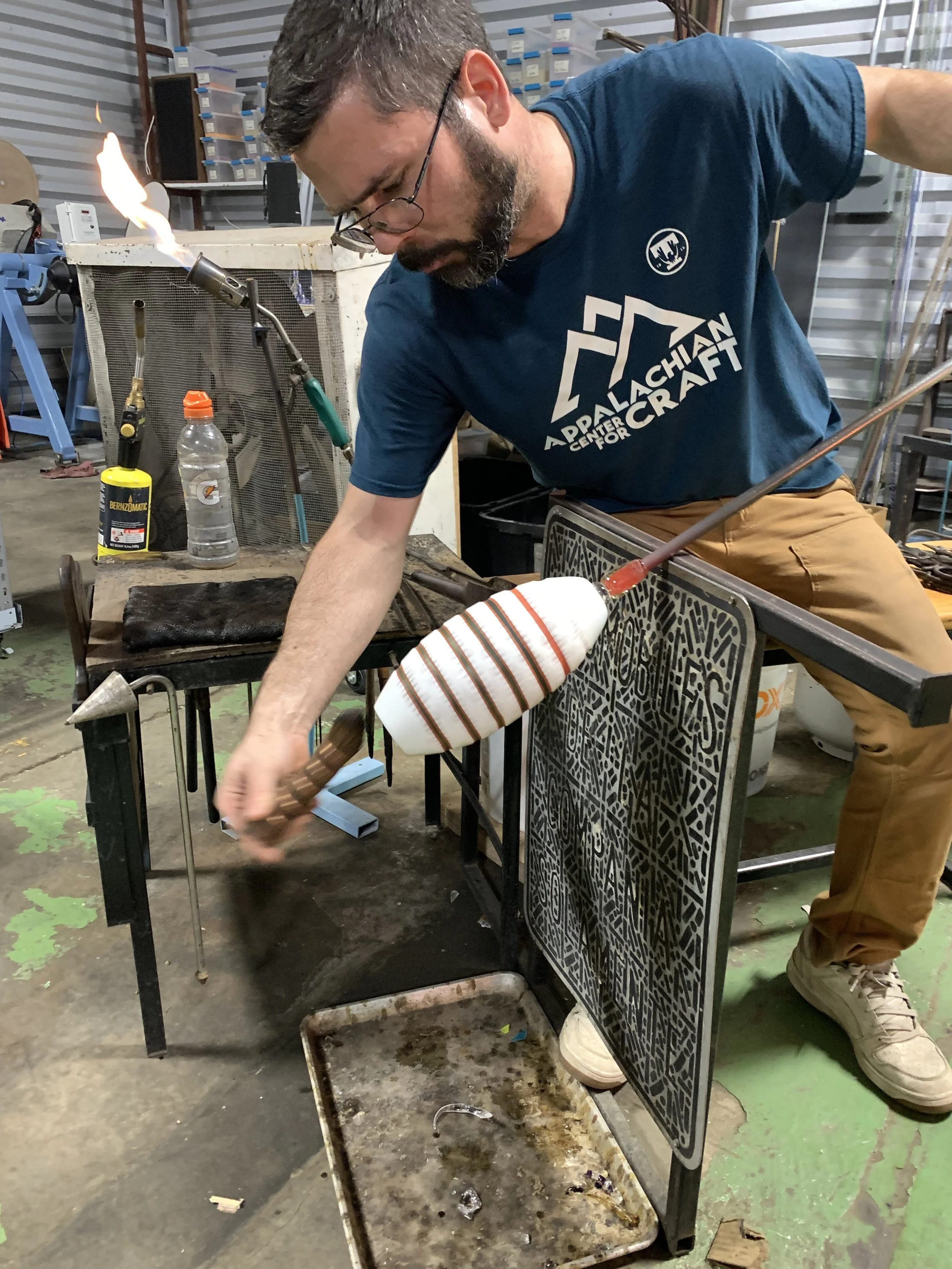 Glass Blowing Demonstration Featuring Eric DePan FREE