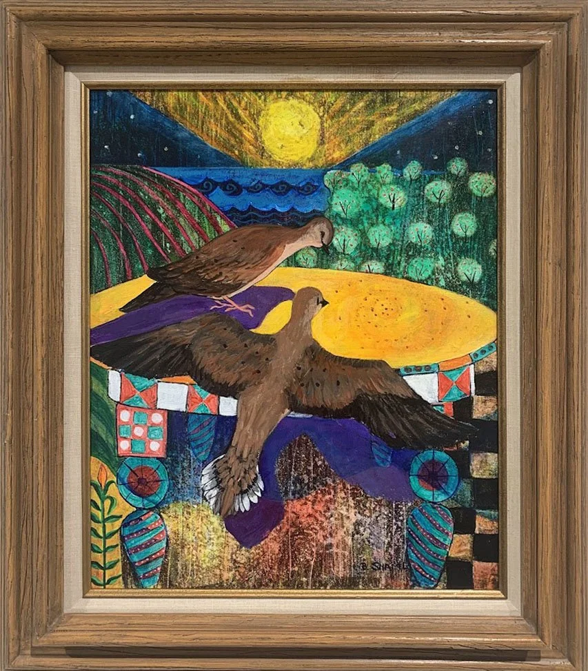 Betty Shamel Doves, Reality, Illusion.jpg