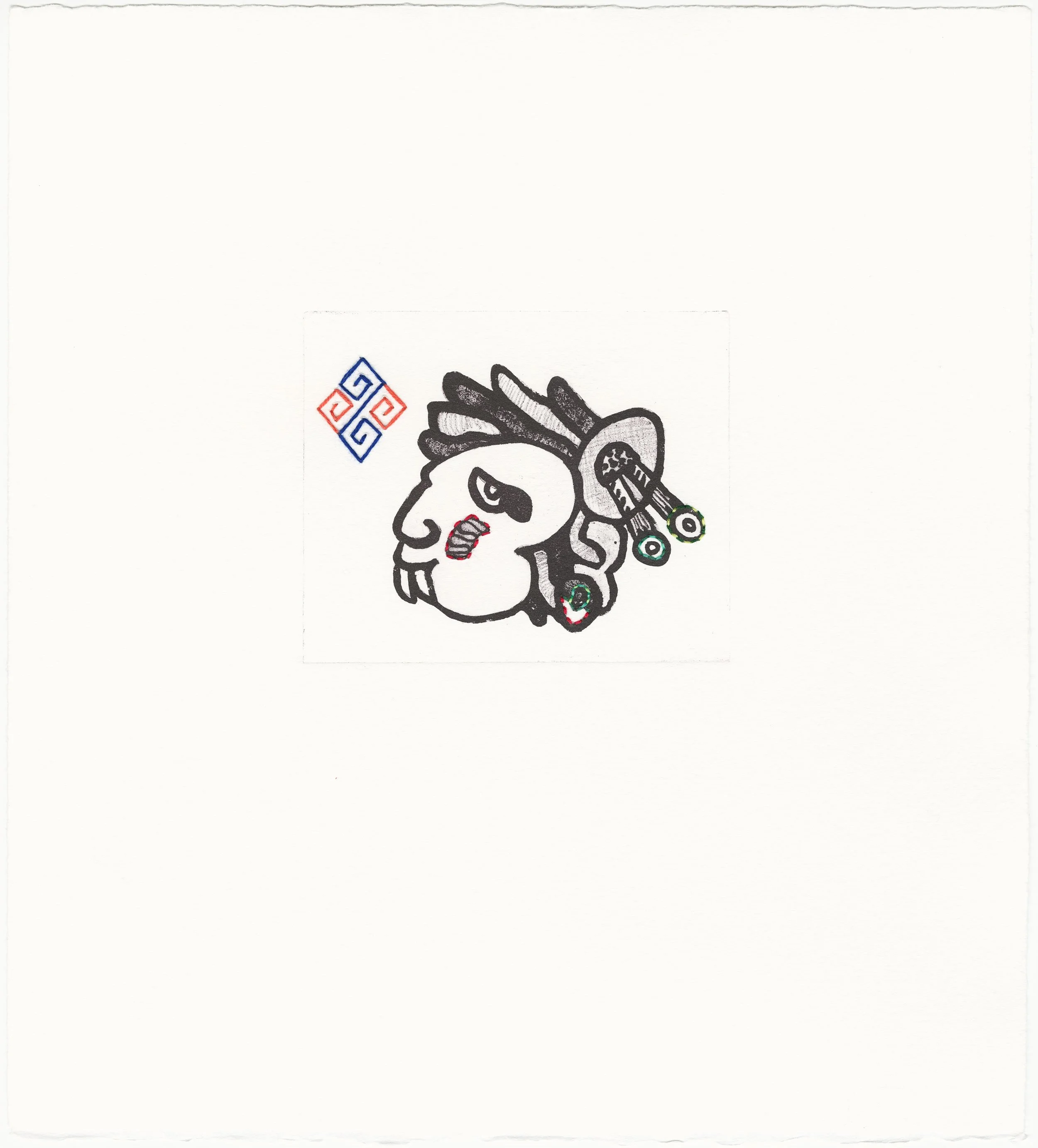 Ozomatli (Monkey) unframed.jpg
