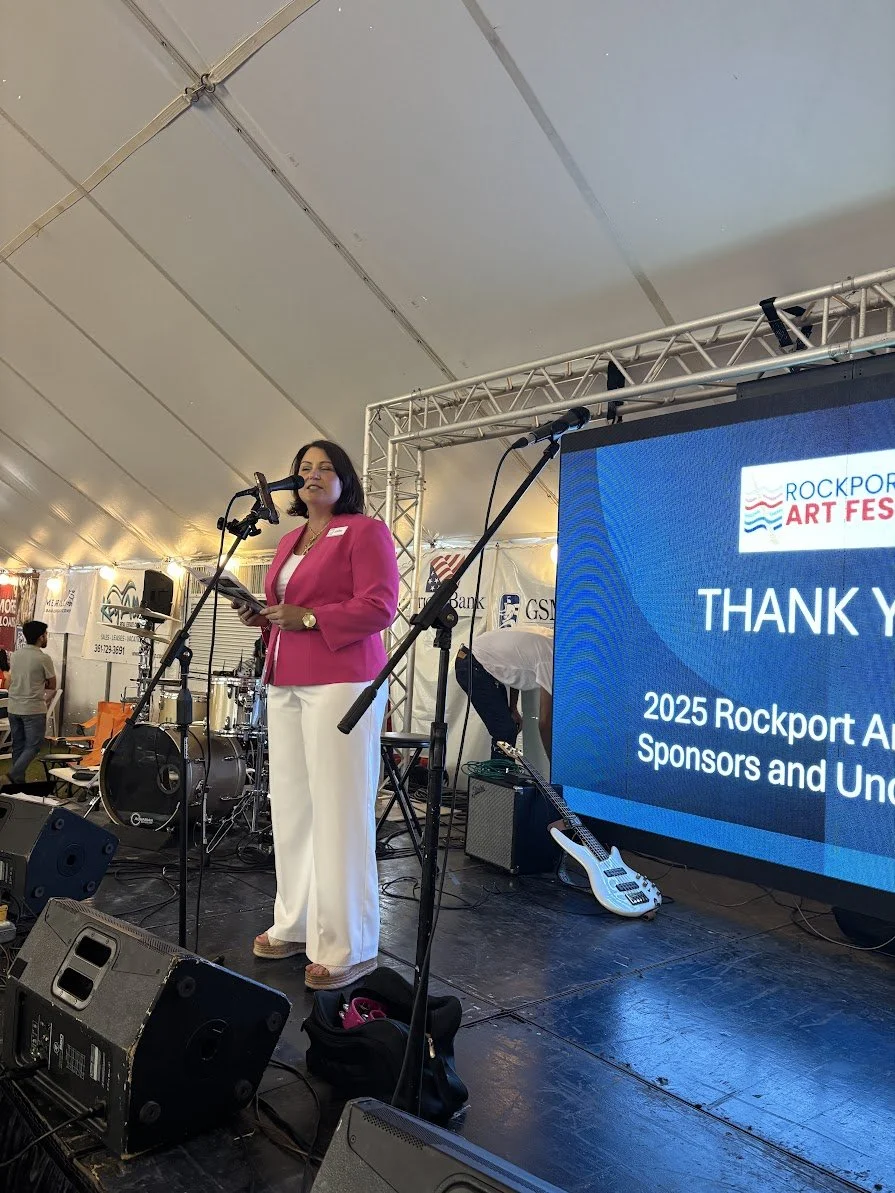 Karen Making Announcements.jpeg