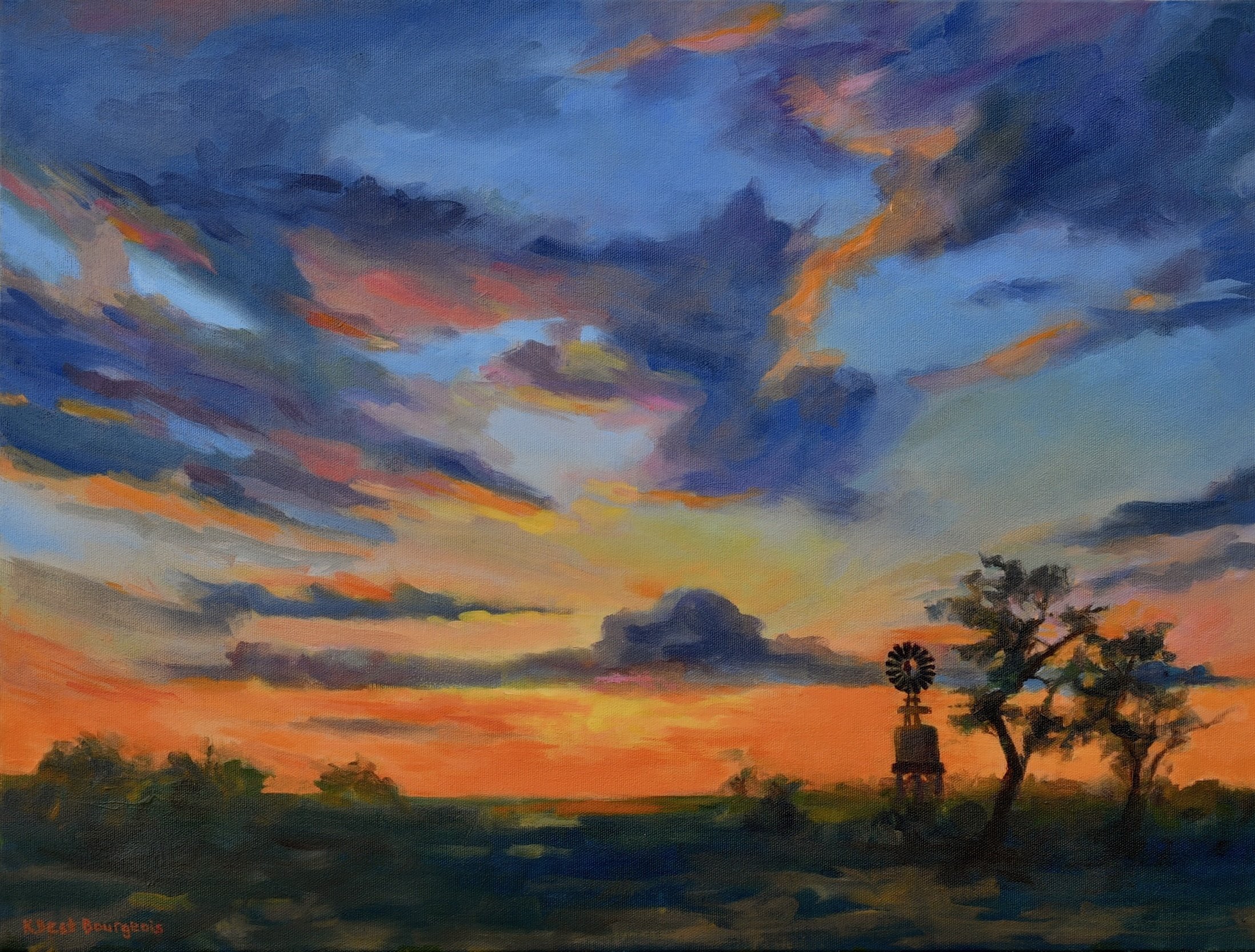 Painting Sunsets with Kelly Best Bourgeois