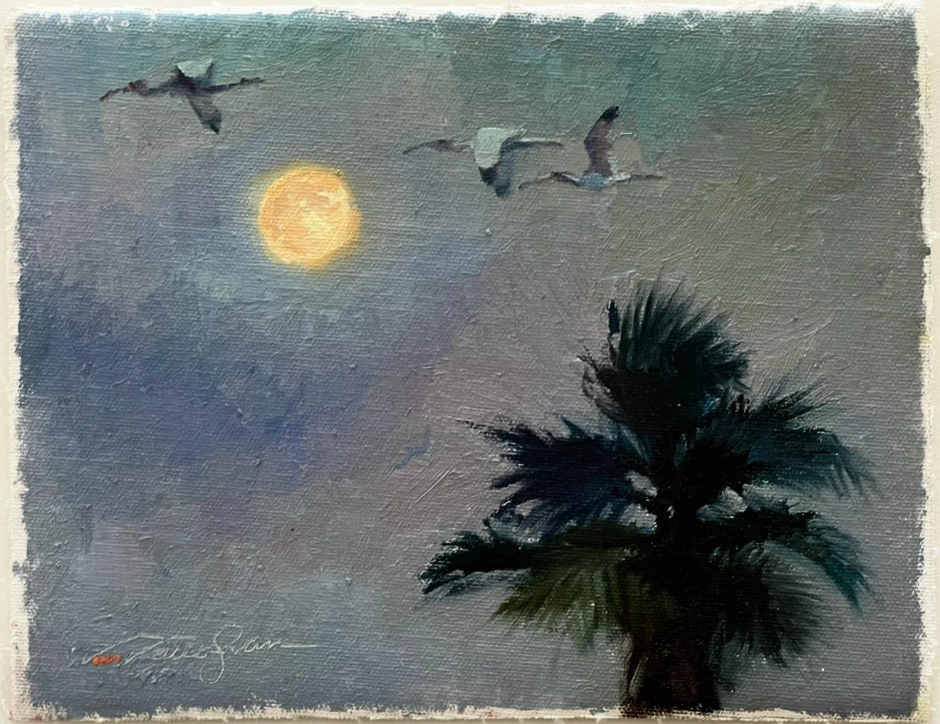 Moonrise Color Capture | Any Plein Air Medium with V…. Vaughan
