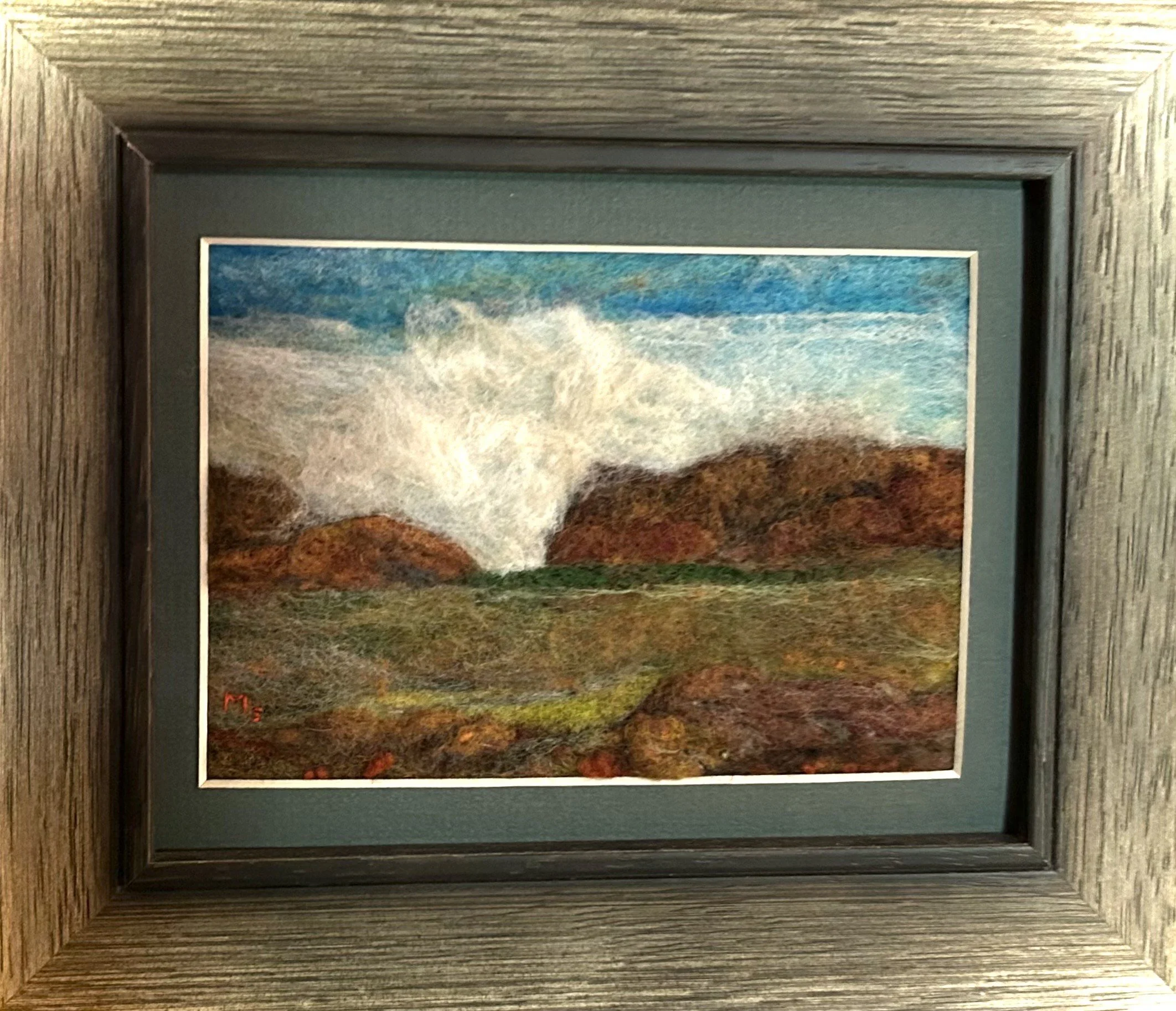 Needle Felting a Landscape with Marti Swanson