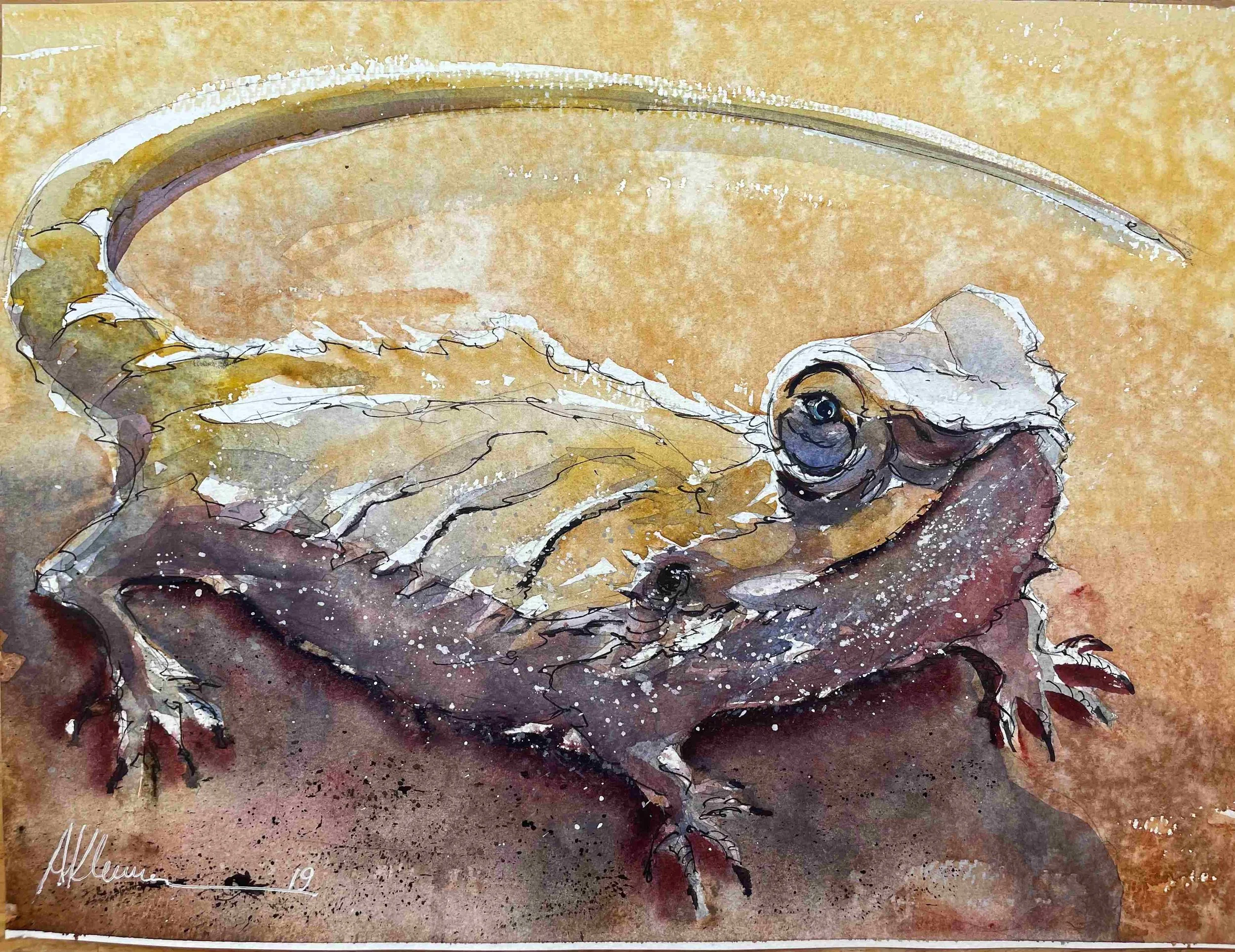 Techniques in Creating Dynamic Watercolors&nbsp; with Al Kline         