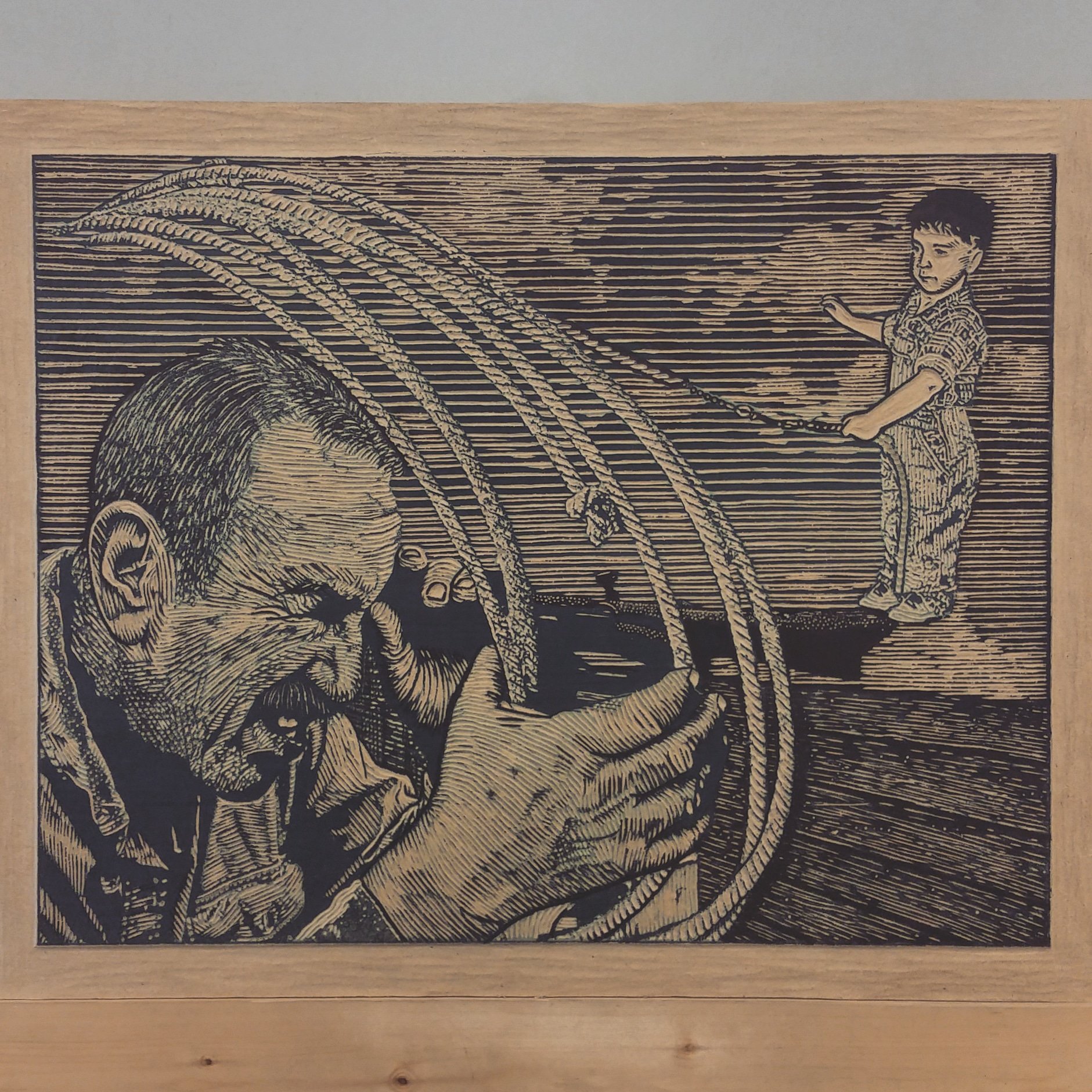 Relief Printing Demo with Omar Gonzalez