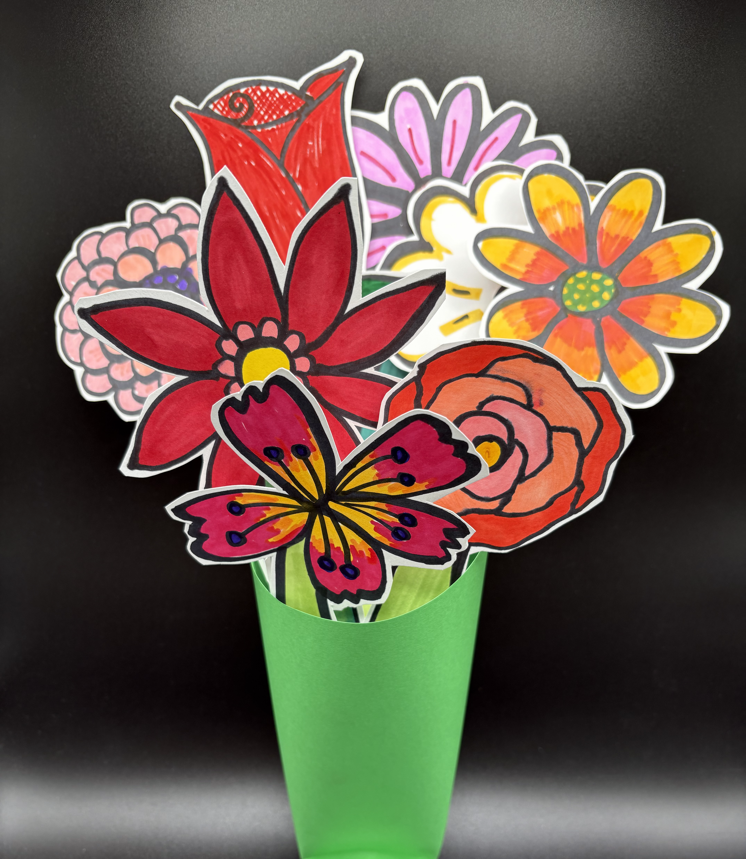 Paper Flower Bouquets!