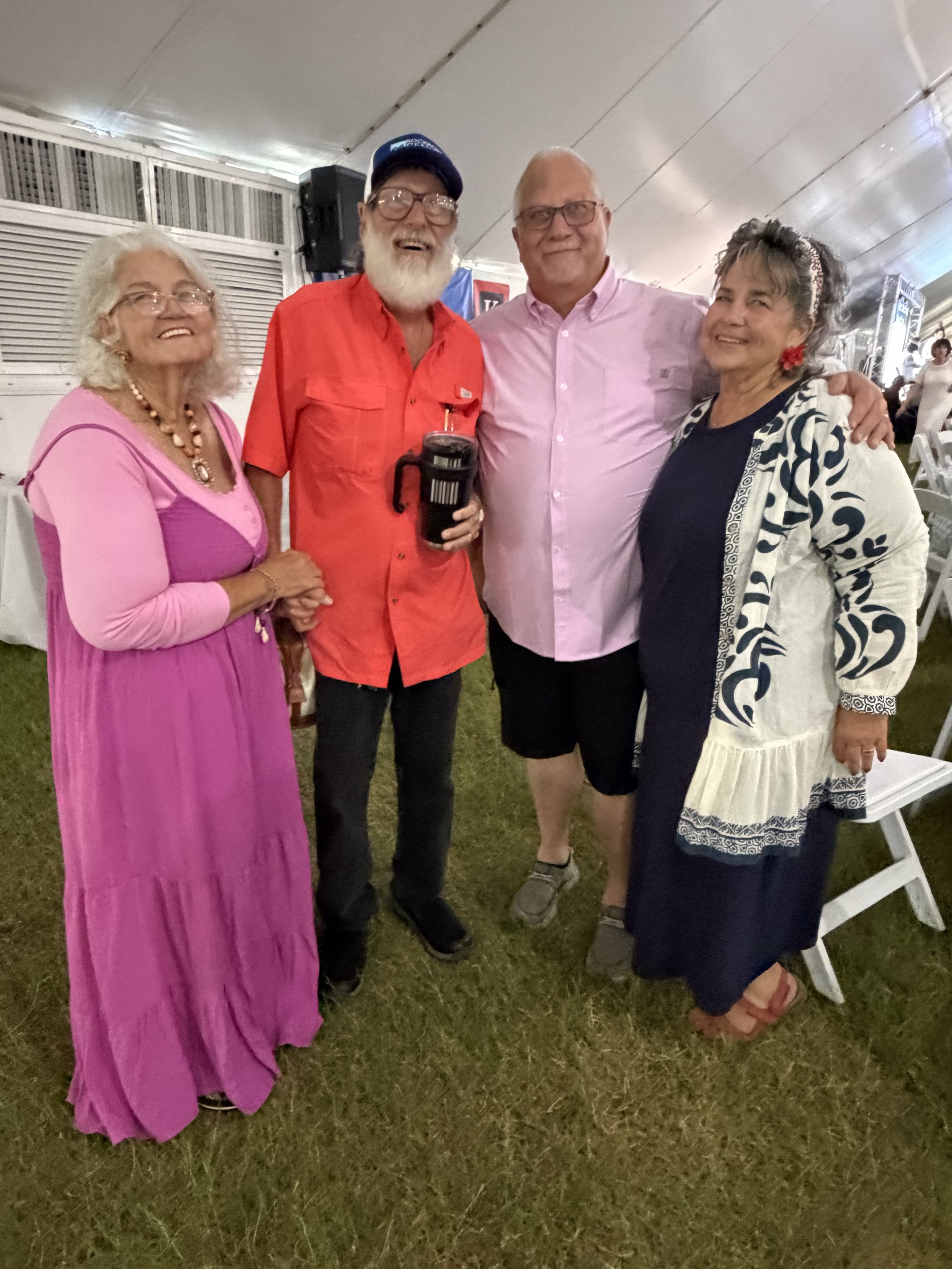 Grady and Darrell with Wives.jpg