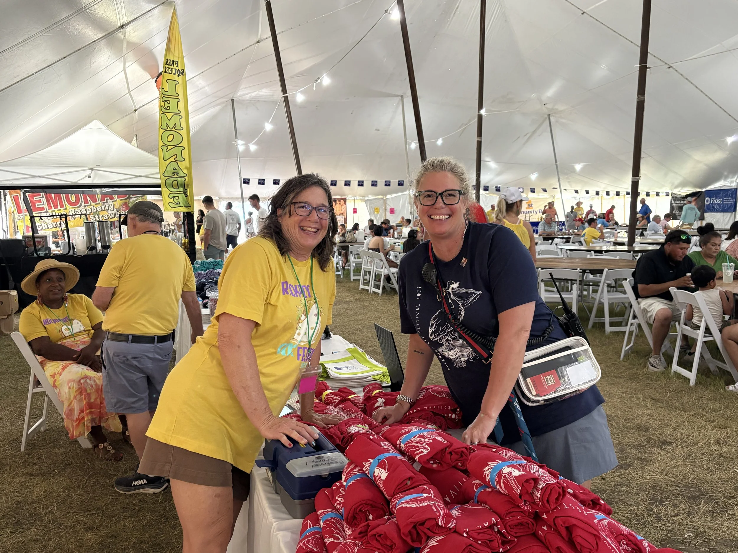 Vanessa and Store Folks.jpg