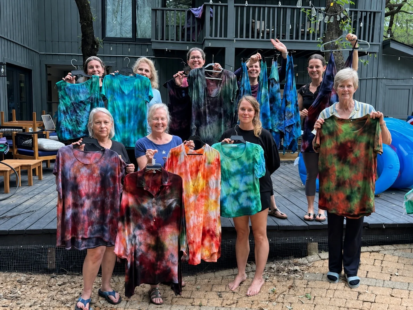 Ice Dyeing Workshop with Lorie Sadonia Dorpinghaus