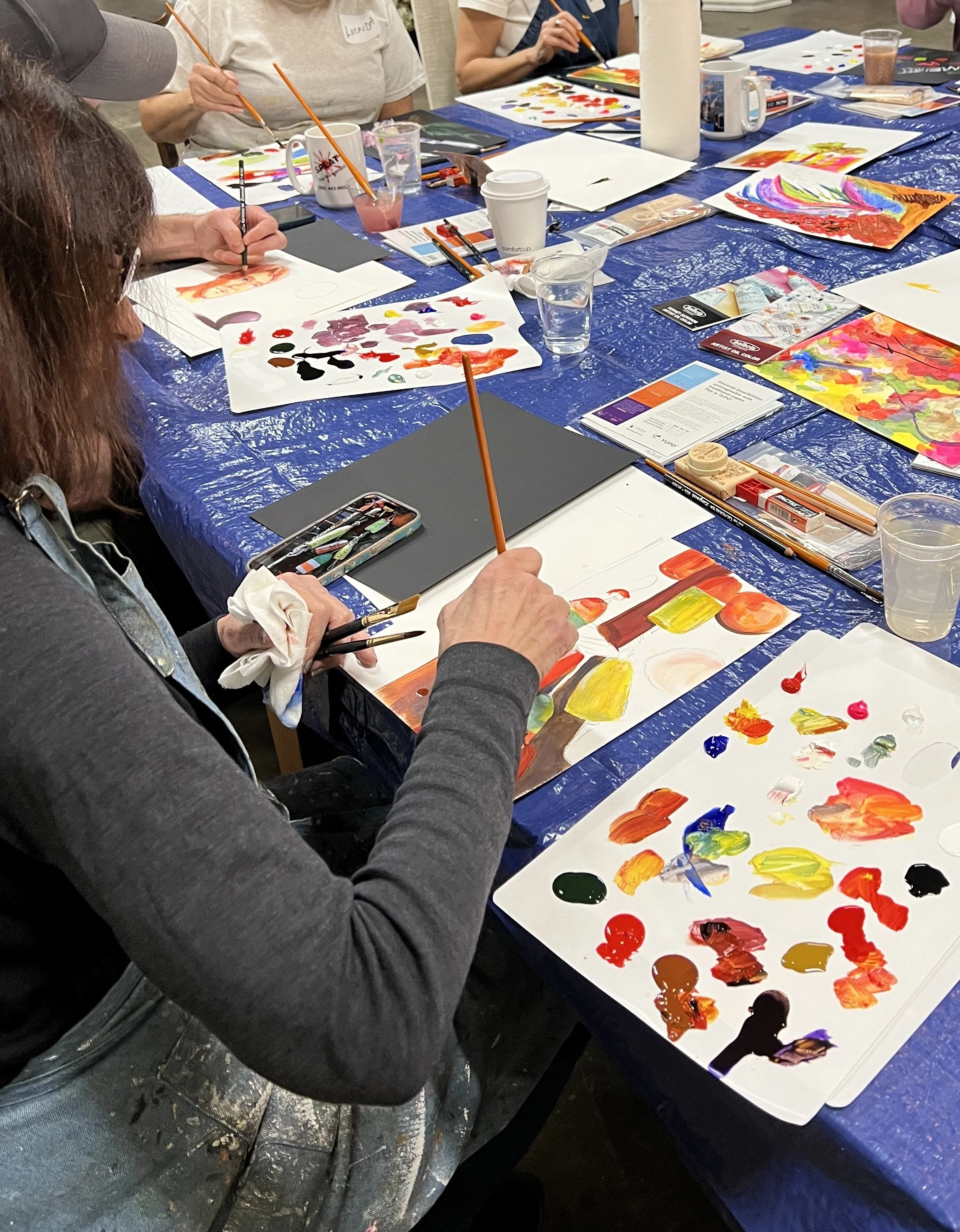 Holbein, Legion Paper, and General Pencil Watermedia Workshop